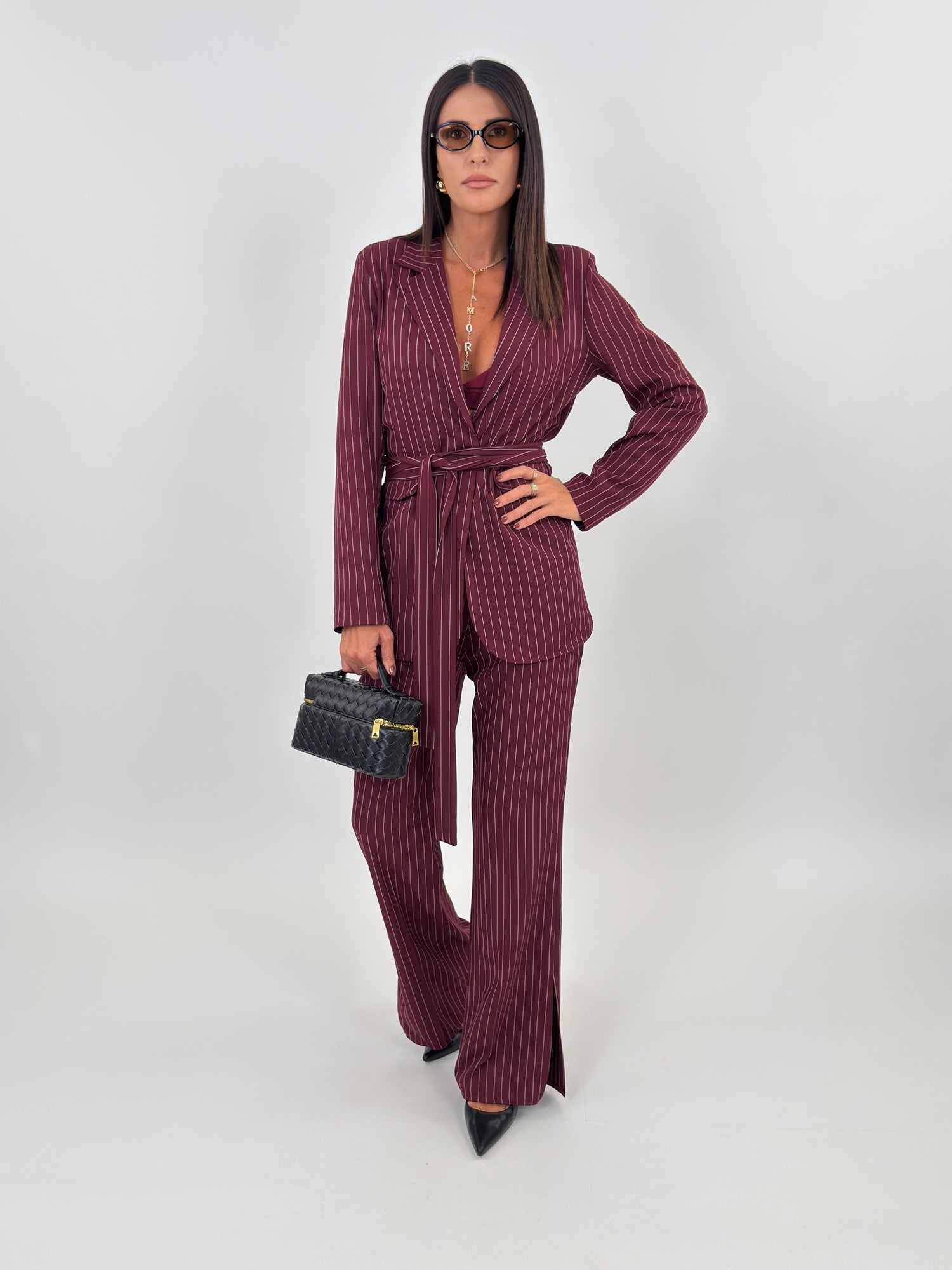 Tailleur - Wall Street Bordeaux
