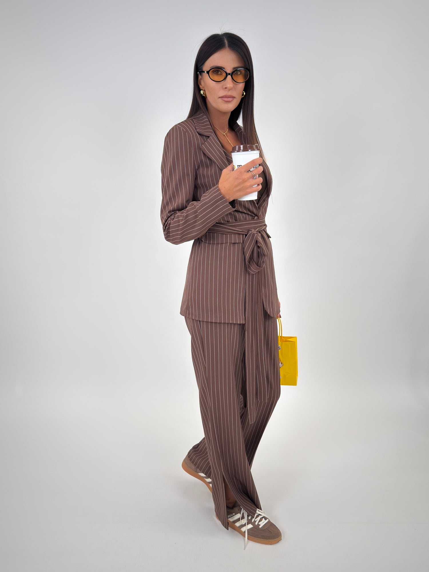 Tailleur - Wall Street Marrone