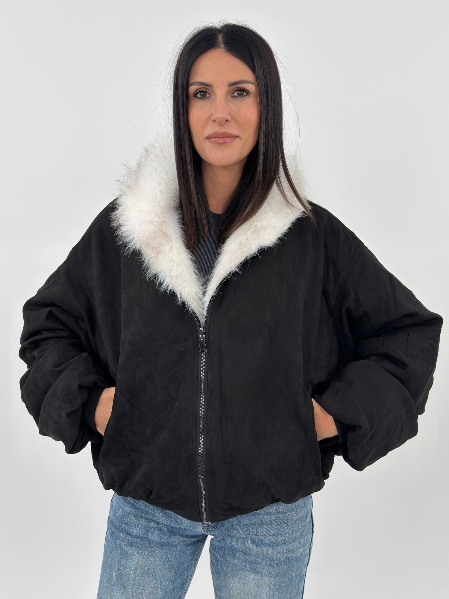 Giubbotto/Pelliccia - Amsterdam Nero