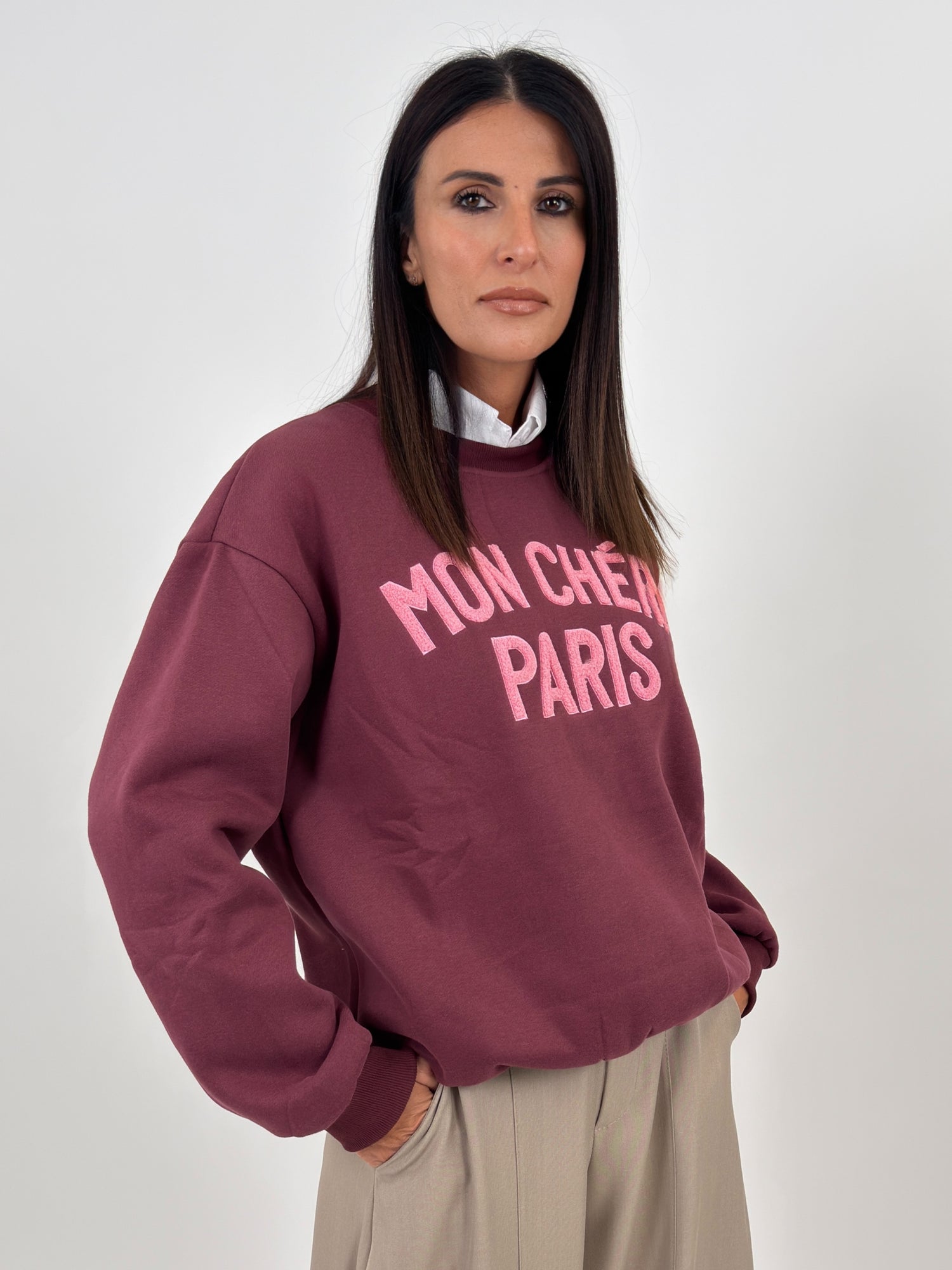 Felpa - Mon Cheri burgundy