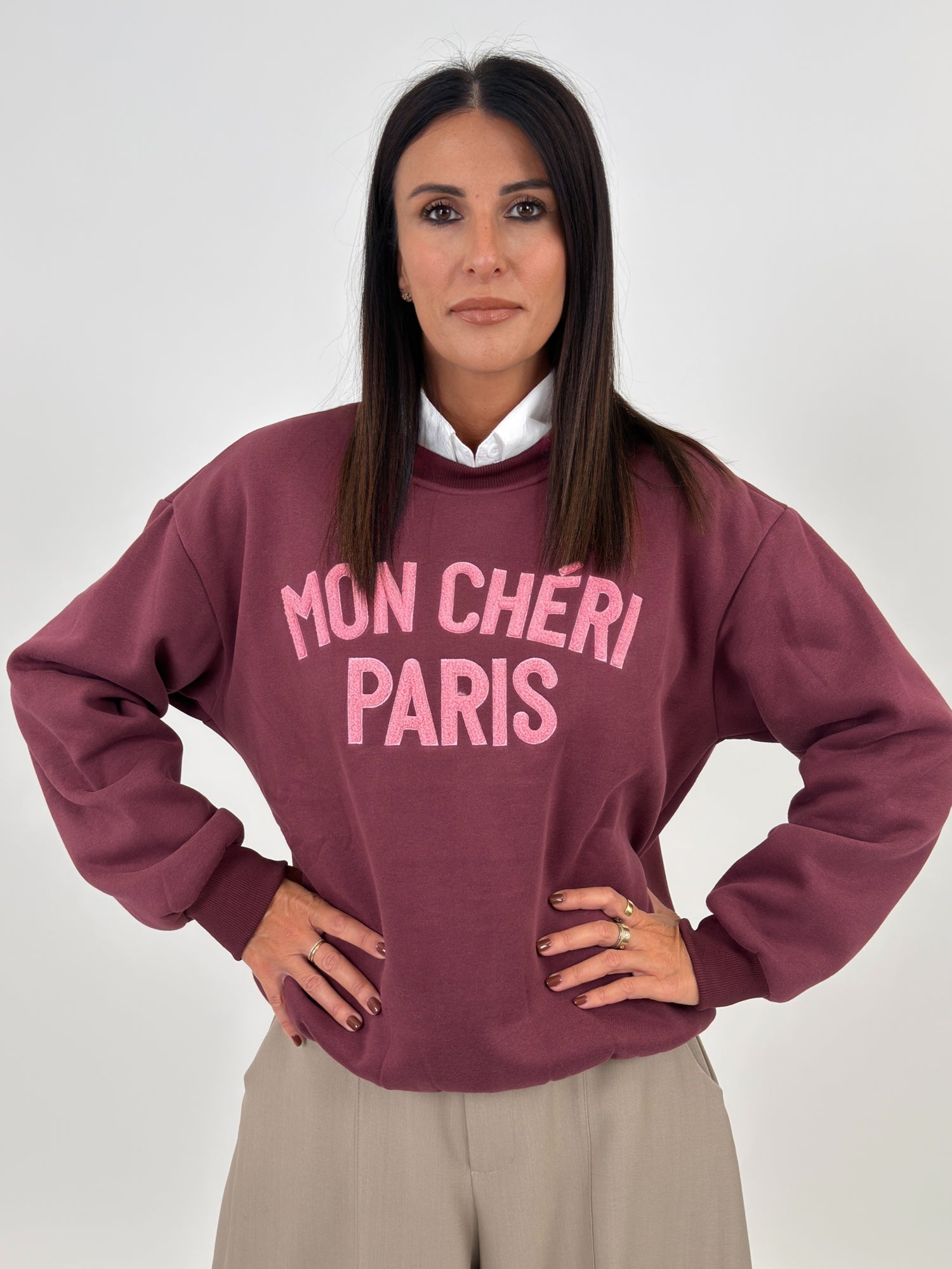 Felpa - Mon Cheri burgundy