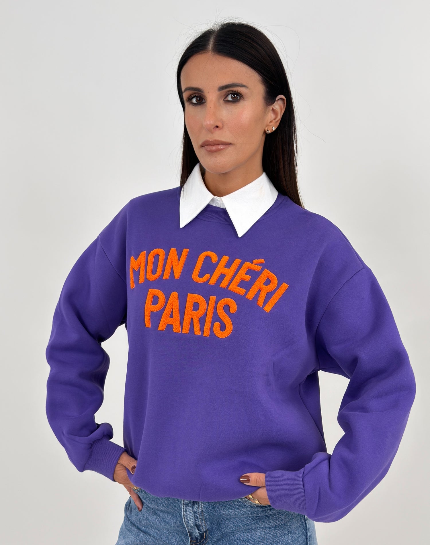 Felpa - Mon Cheri Viola