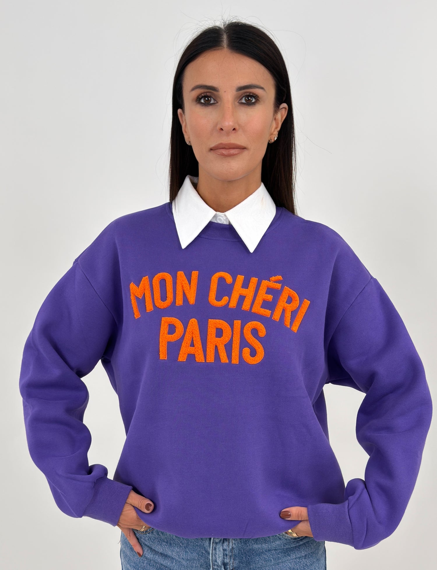Felpa - Mon Cheri Viola
