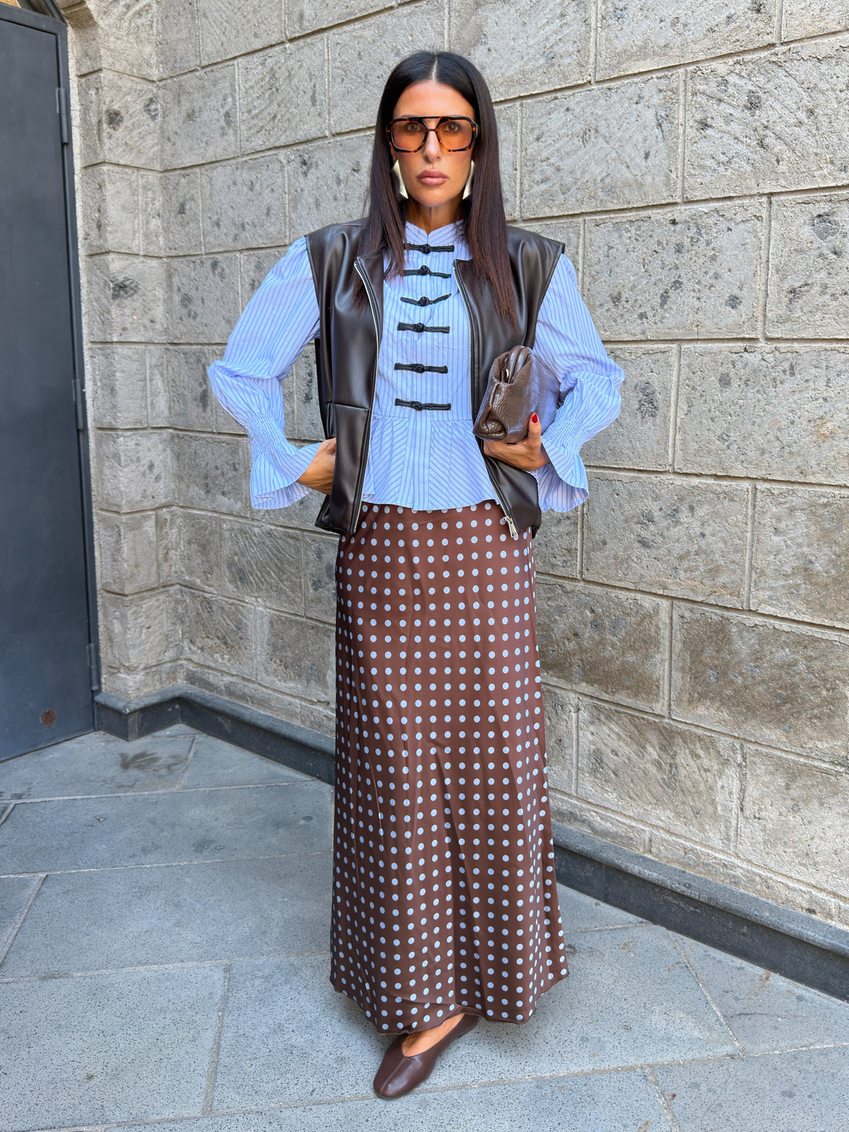 Gonna - Lady Pois Marrone