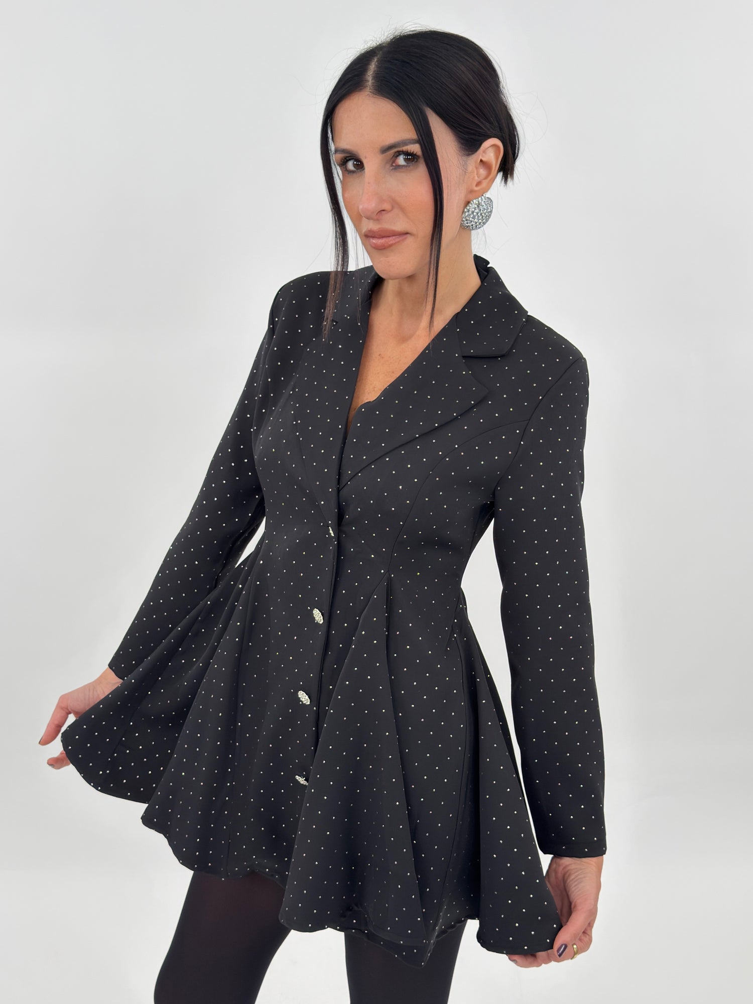 Abito - Glitter Nero