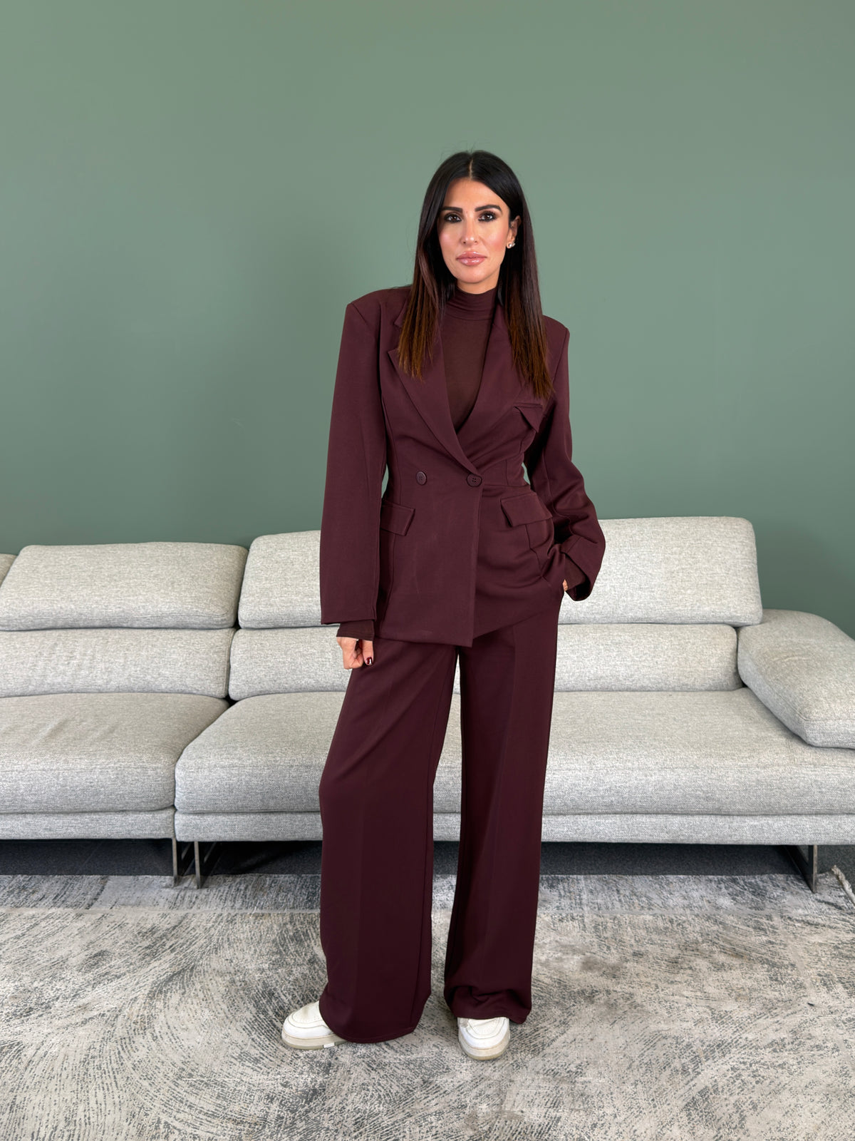 Tailleur - Miuccia Bordeaux