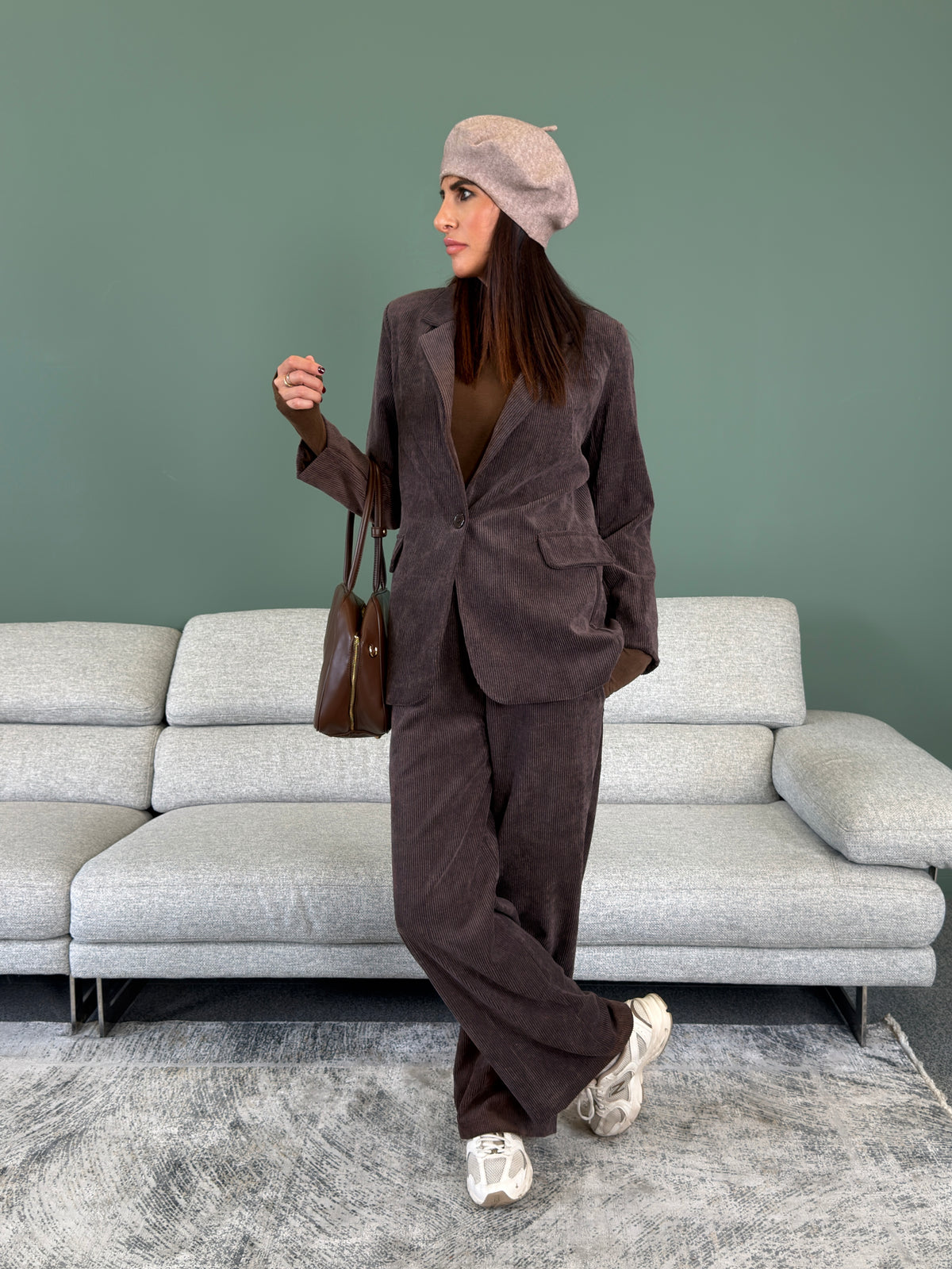 Tailleur - Harper Marrone