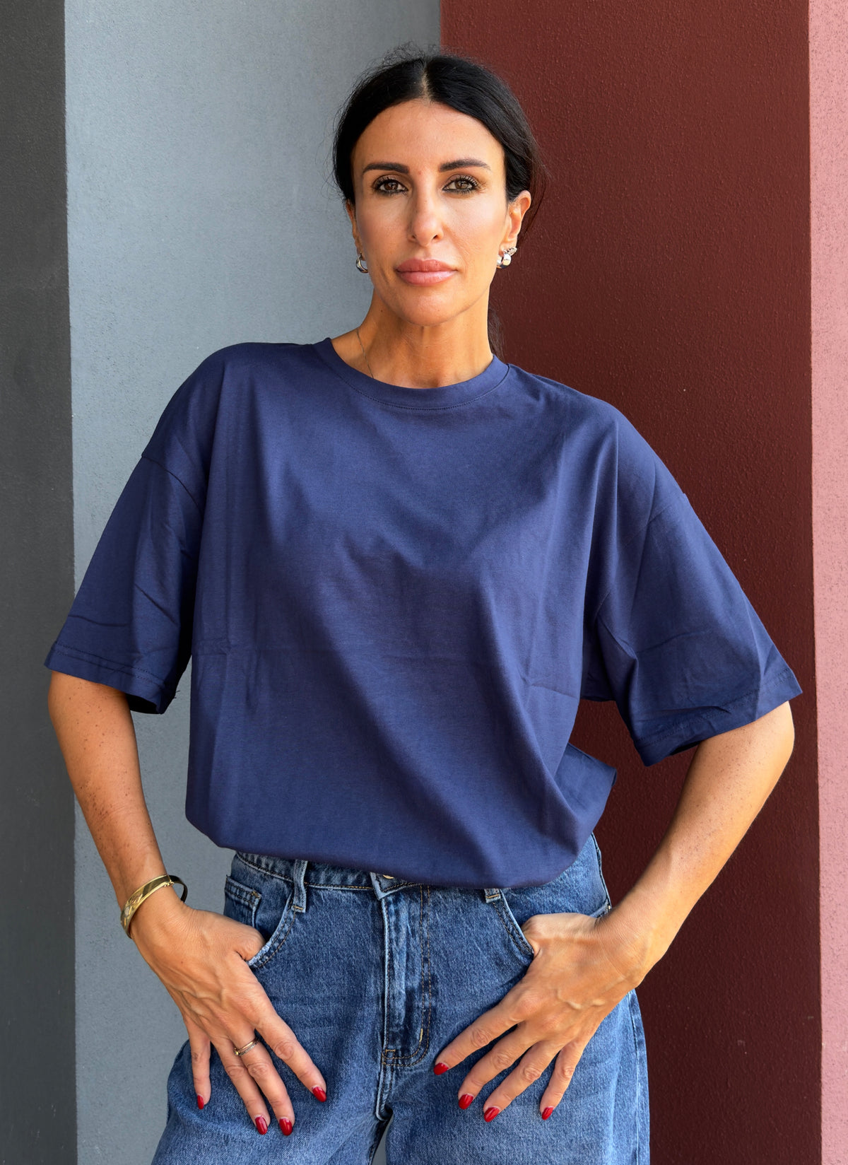 T-shirt - Greta Blue