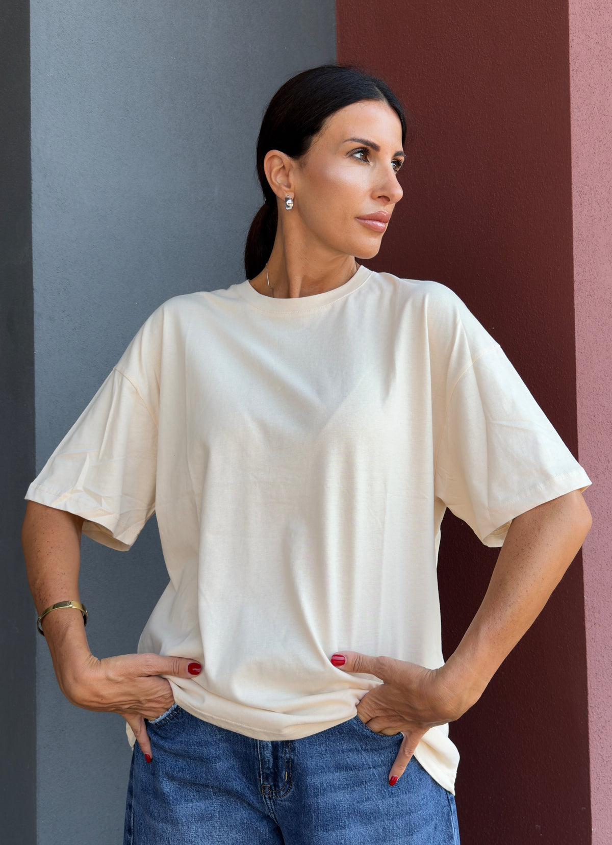 T-shirt - Greta Beige Chiaro