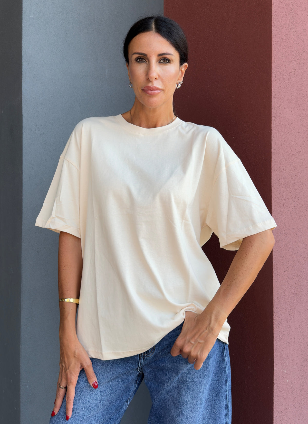 T-shirt - Greta Beige Chiaro