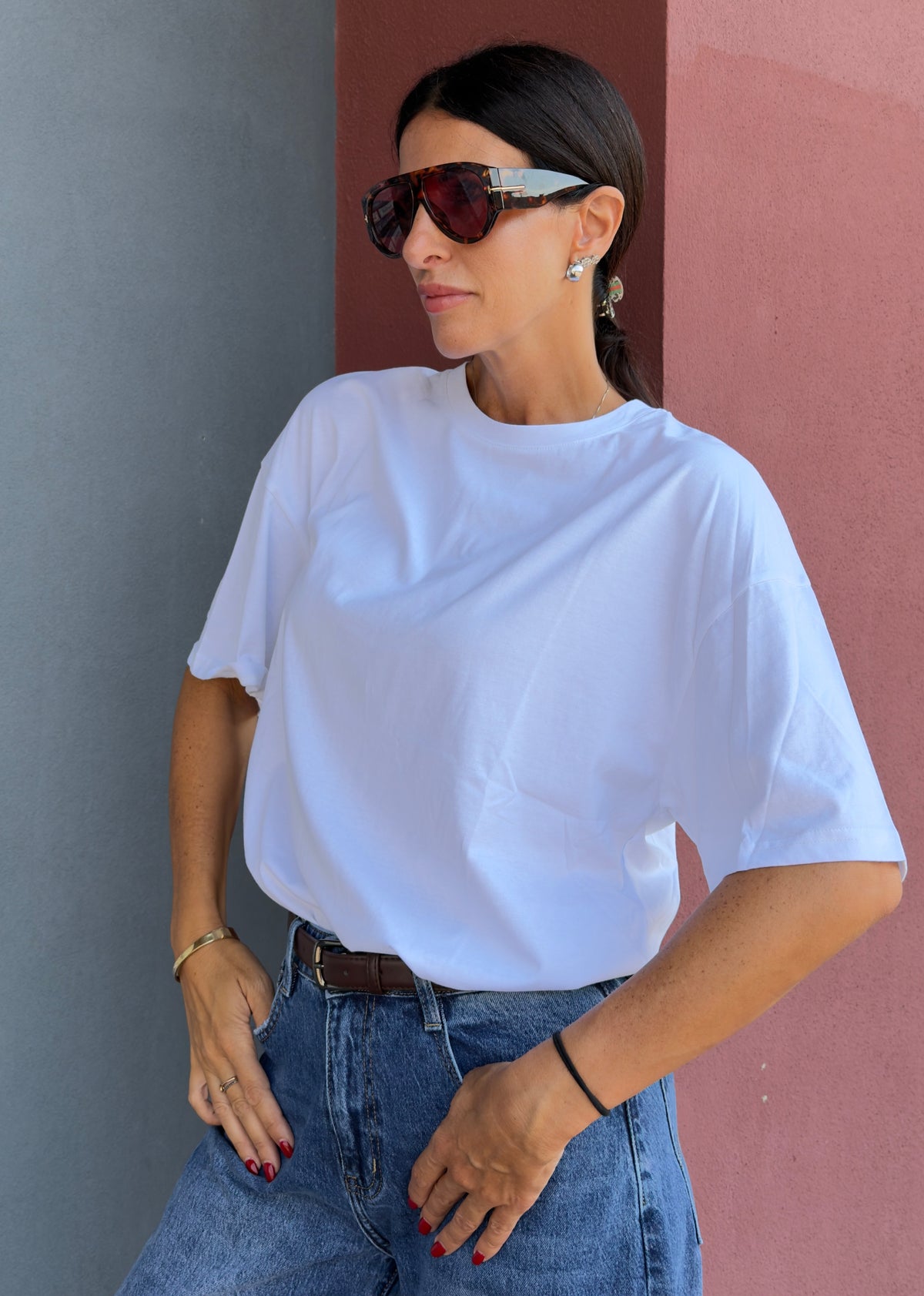 T-shirt - Greta Bianco
