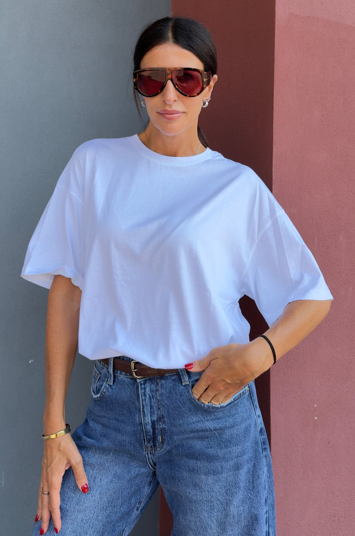 T-shirt - Greta Bianco