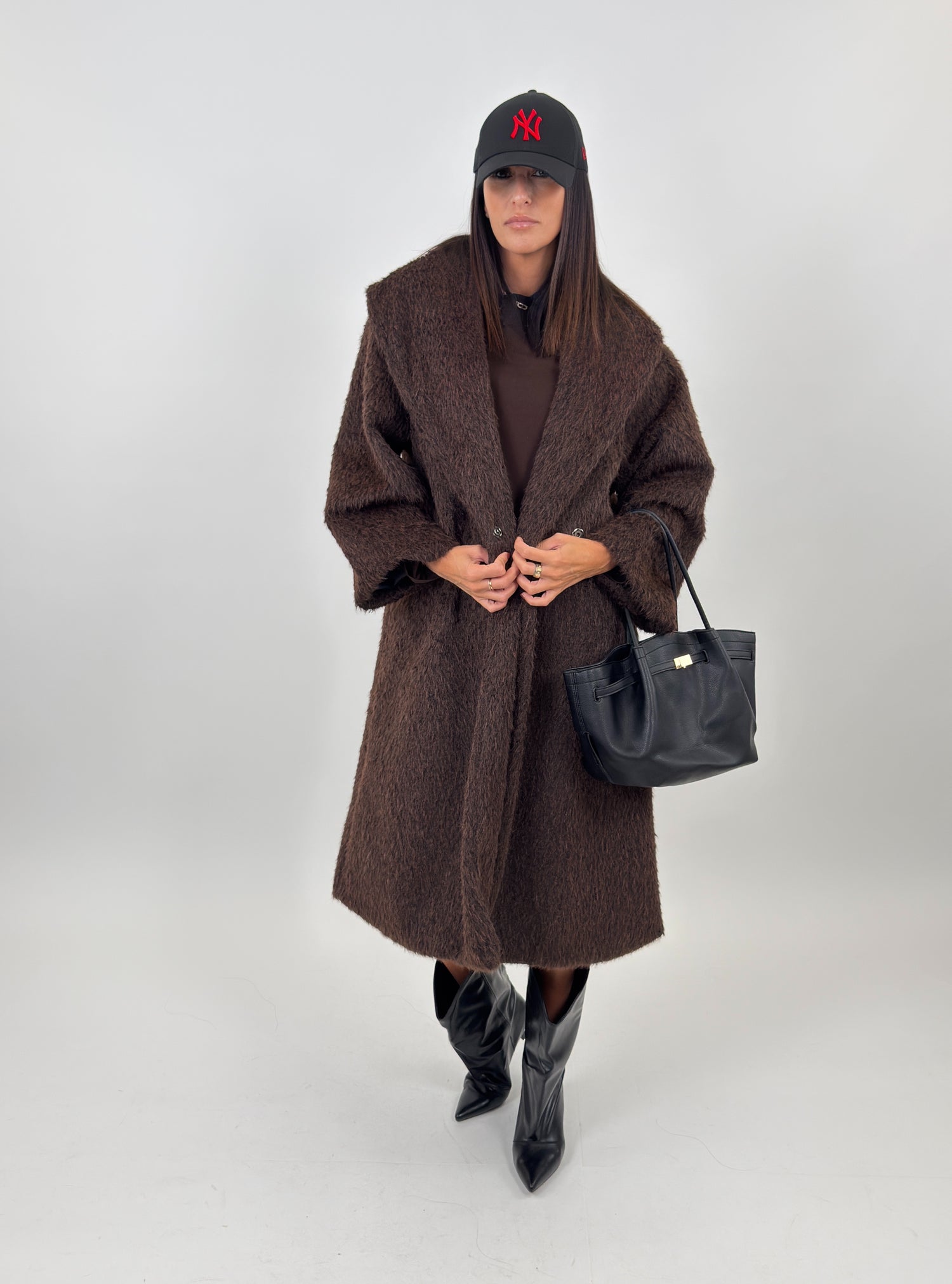 Cappotto - Notre Dame Lungo Marrone