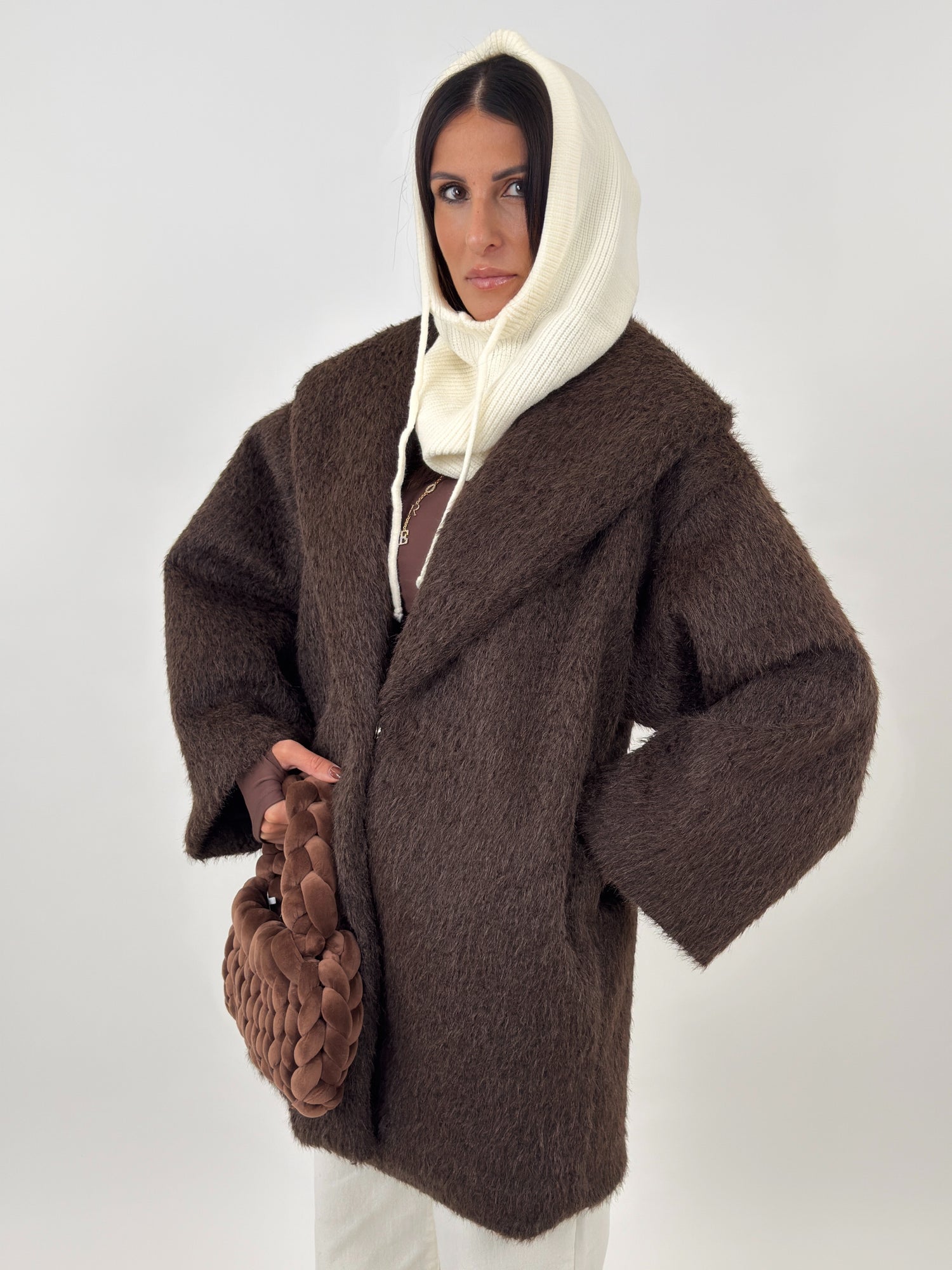 Cappotto - Notre Dame Corto Marrone