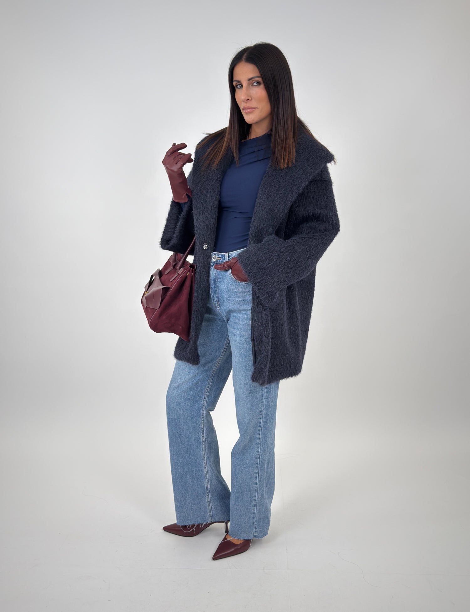 Cappotto - Notre Dame Corto Blu
