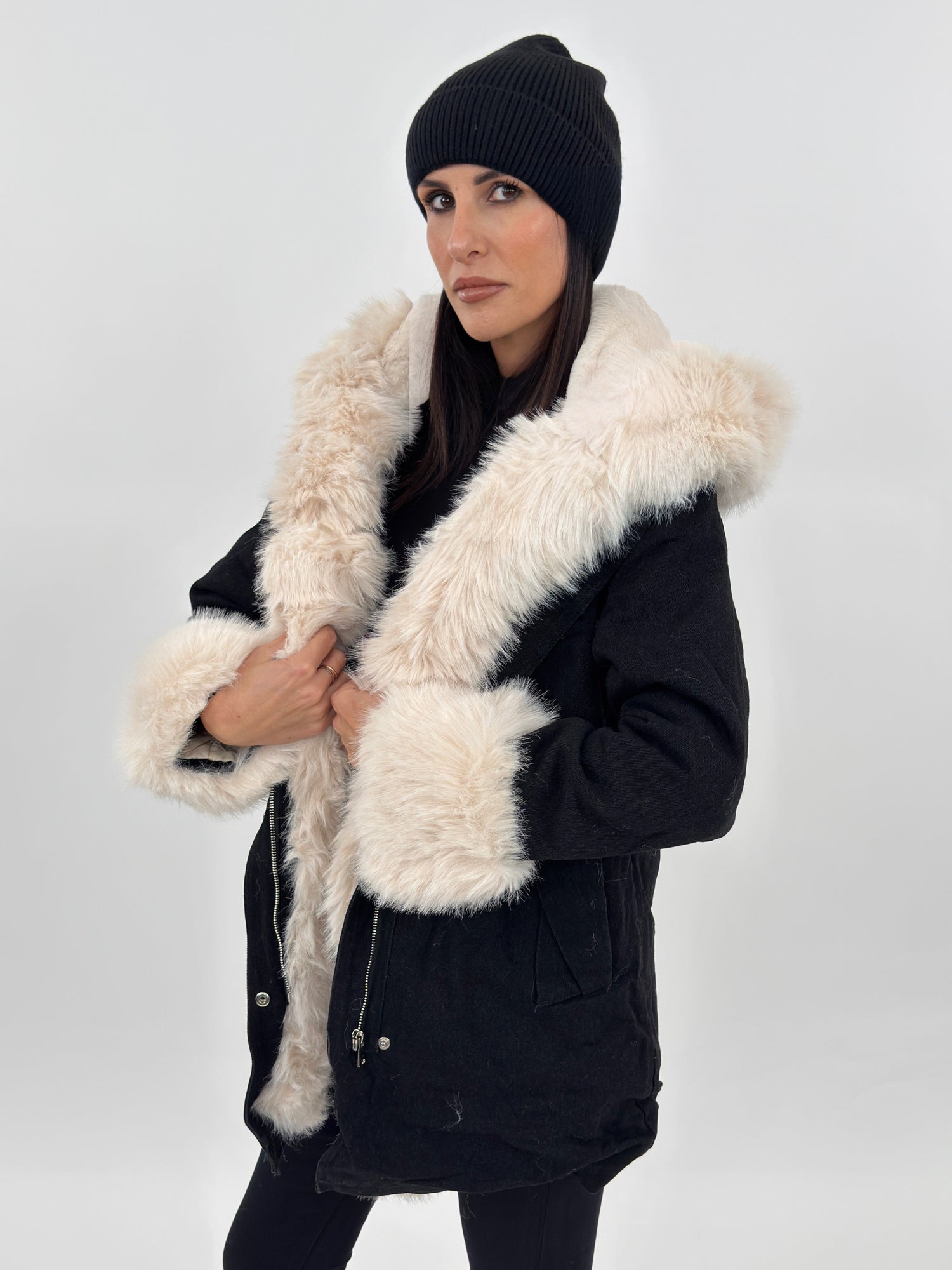 Giubbotto - Santa Monica Denim Nero