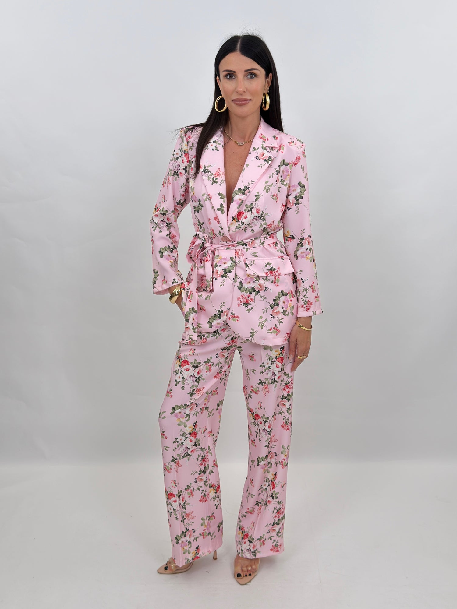 Tailleur - Flowers Rosa
