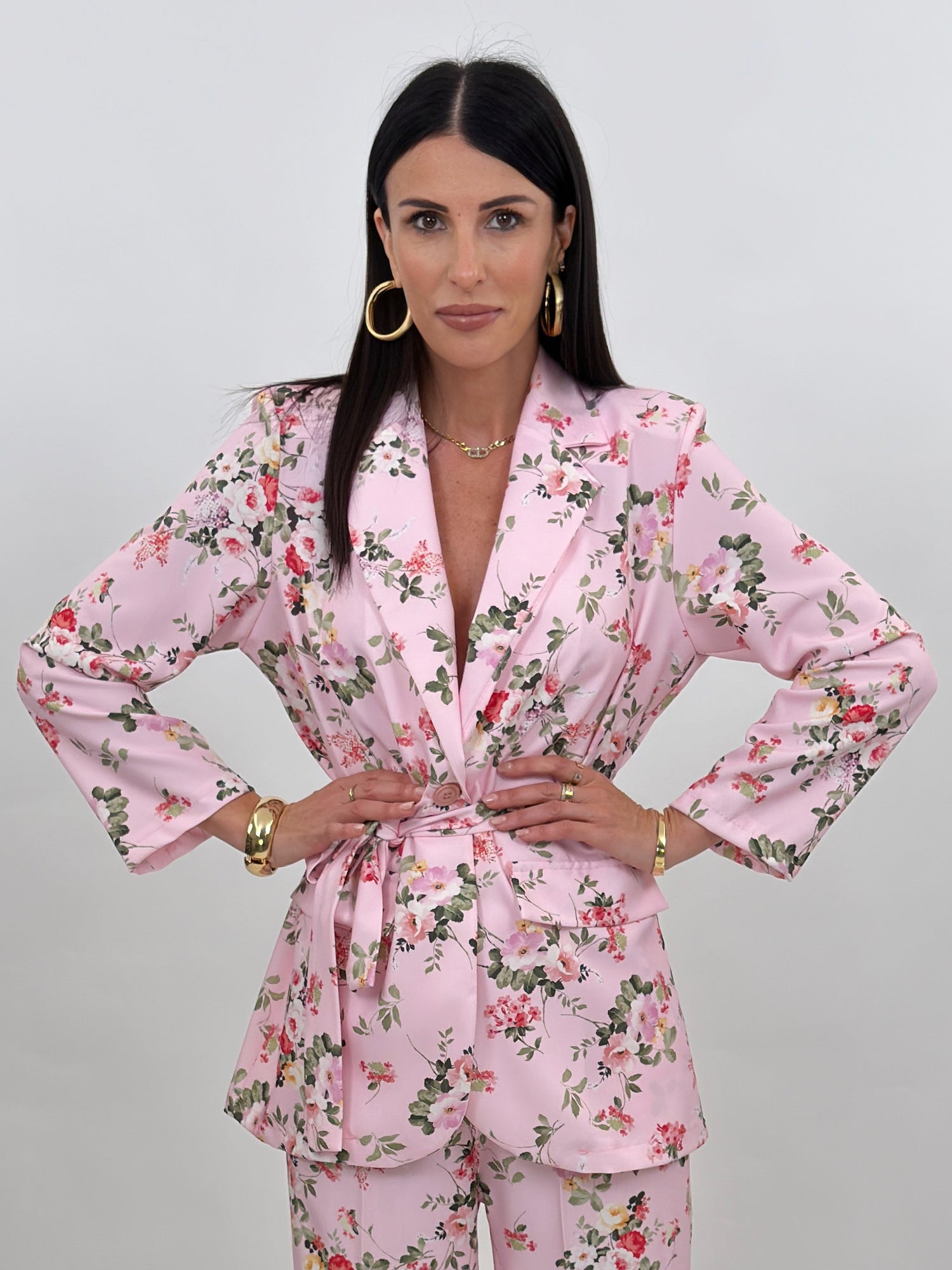 Tailleur - Flowers Rosa