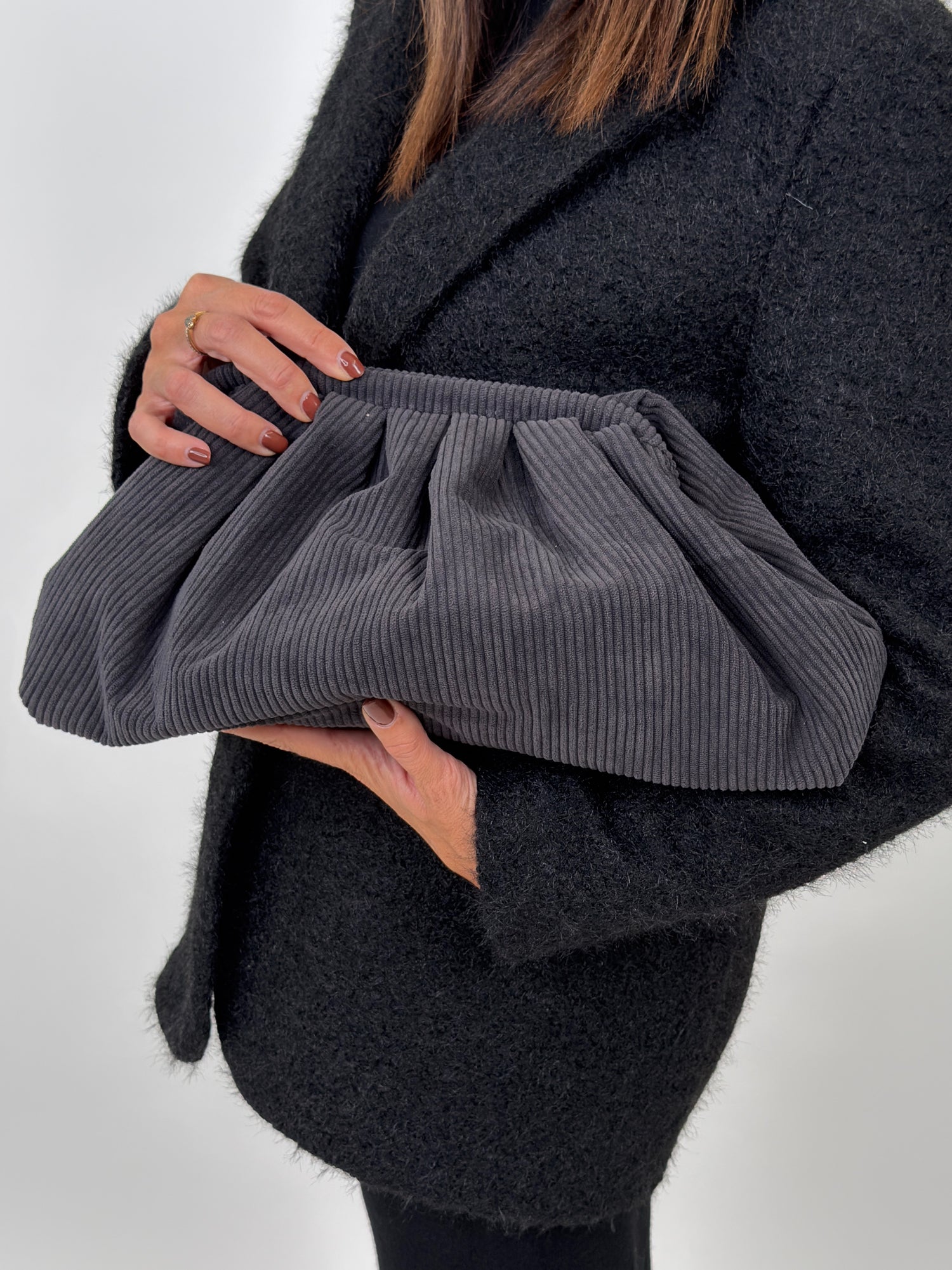 Borsa - Louvre Grigio scuro
