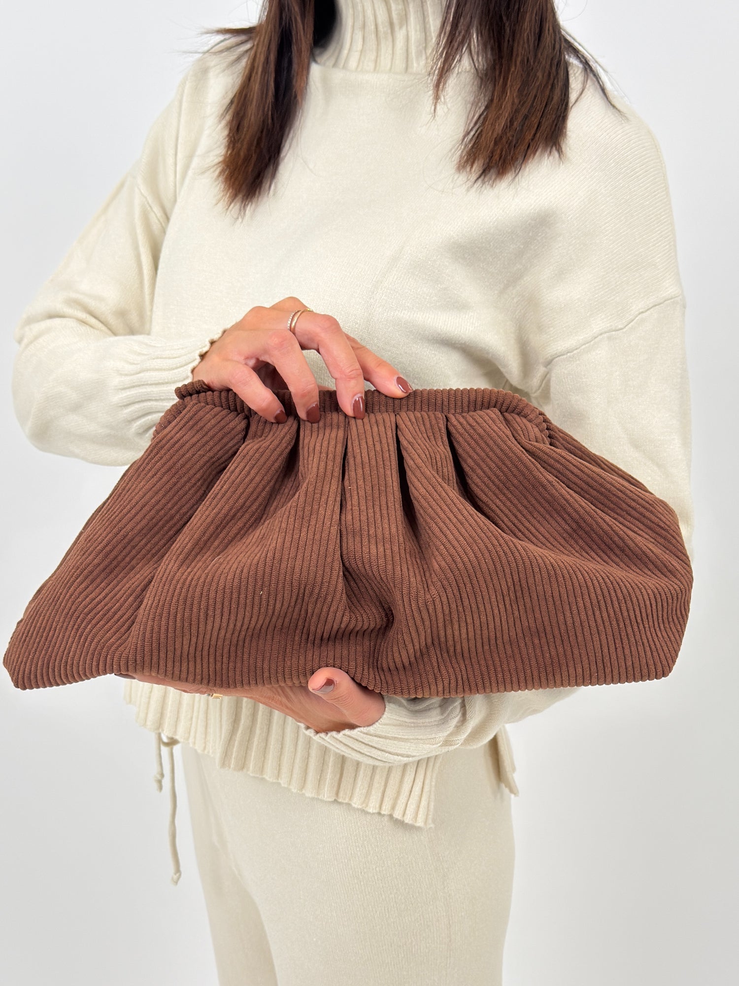 Borsa - Louvre Marrone