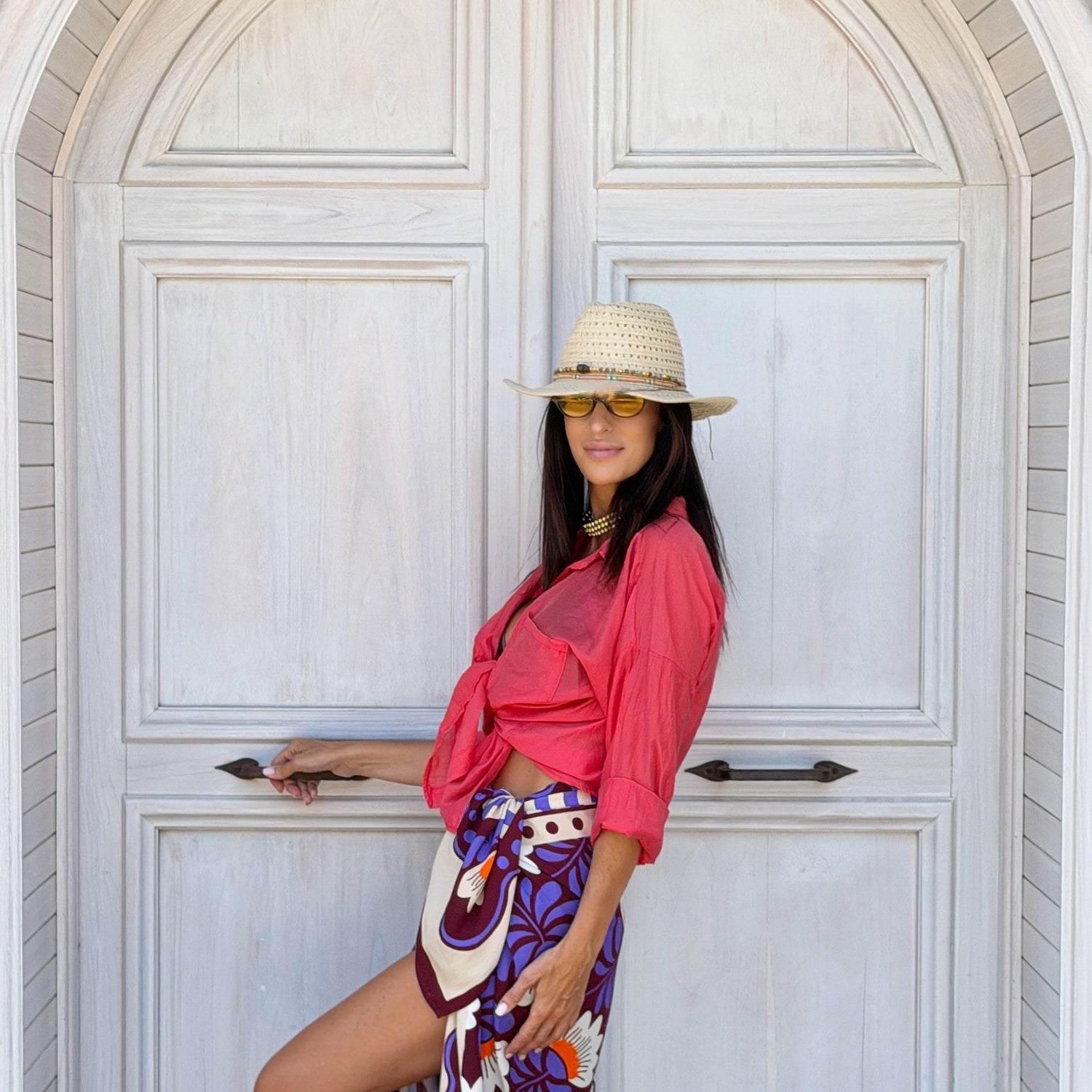 Camicia - Tulum Corallo