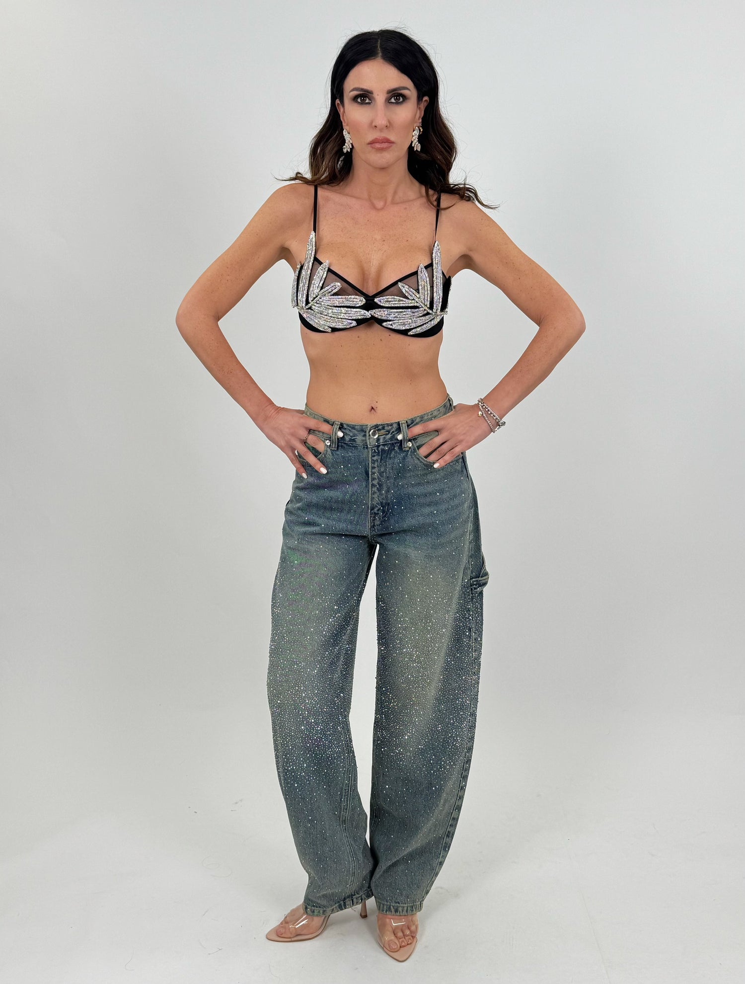 Top - Bralette Strass