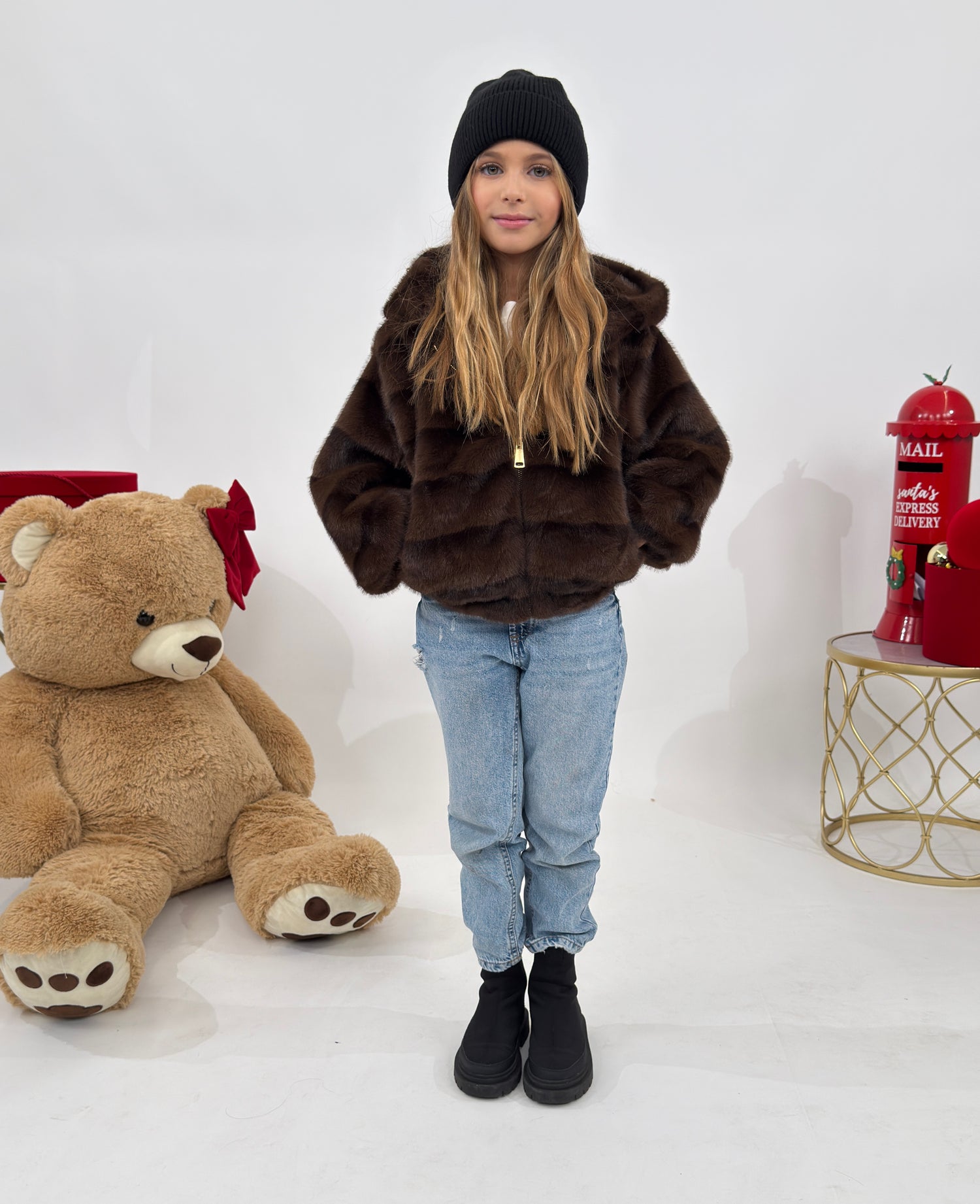 Pelliccia - Angelica Baby Marrone