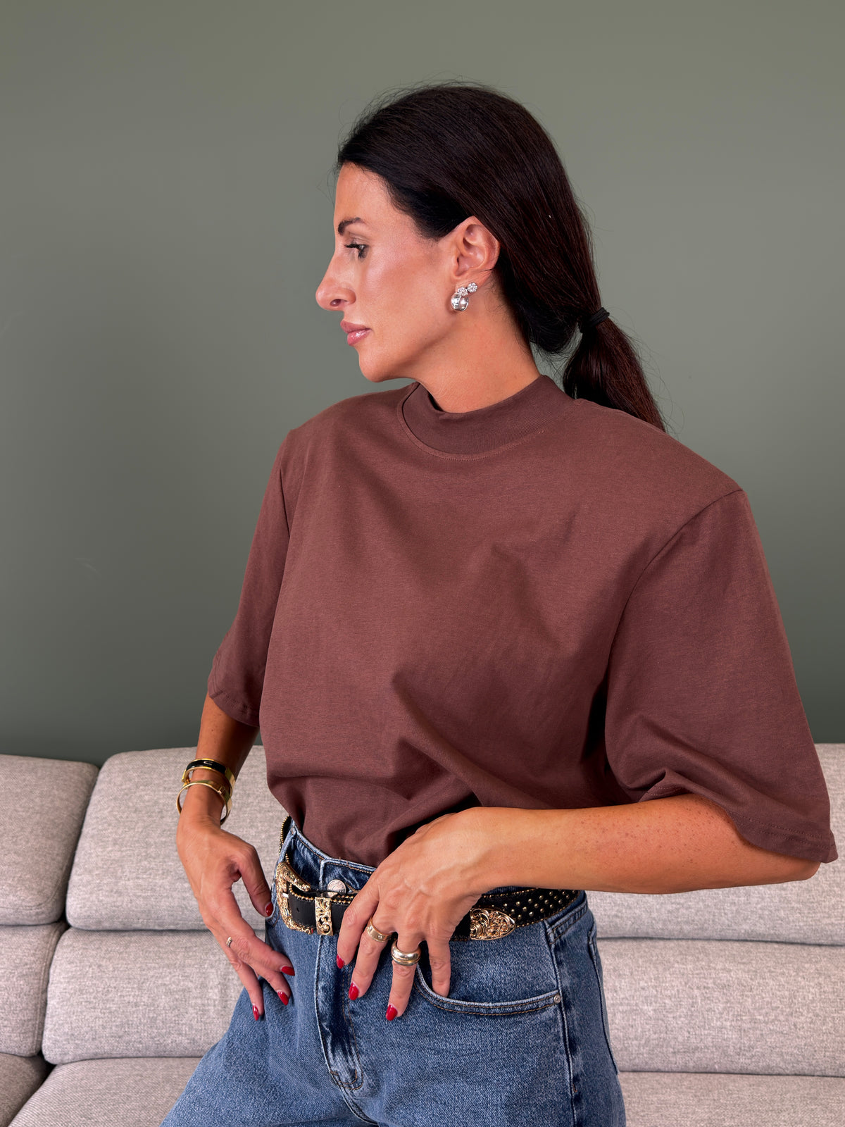 T-shirt - Diana Marrone
