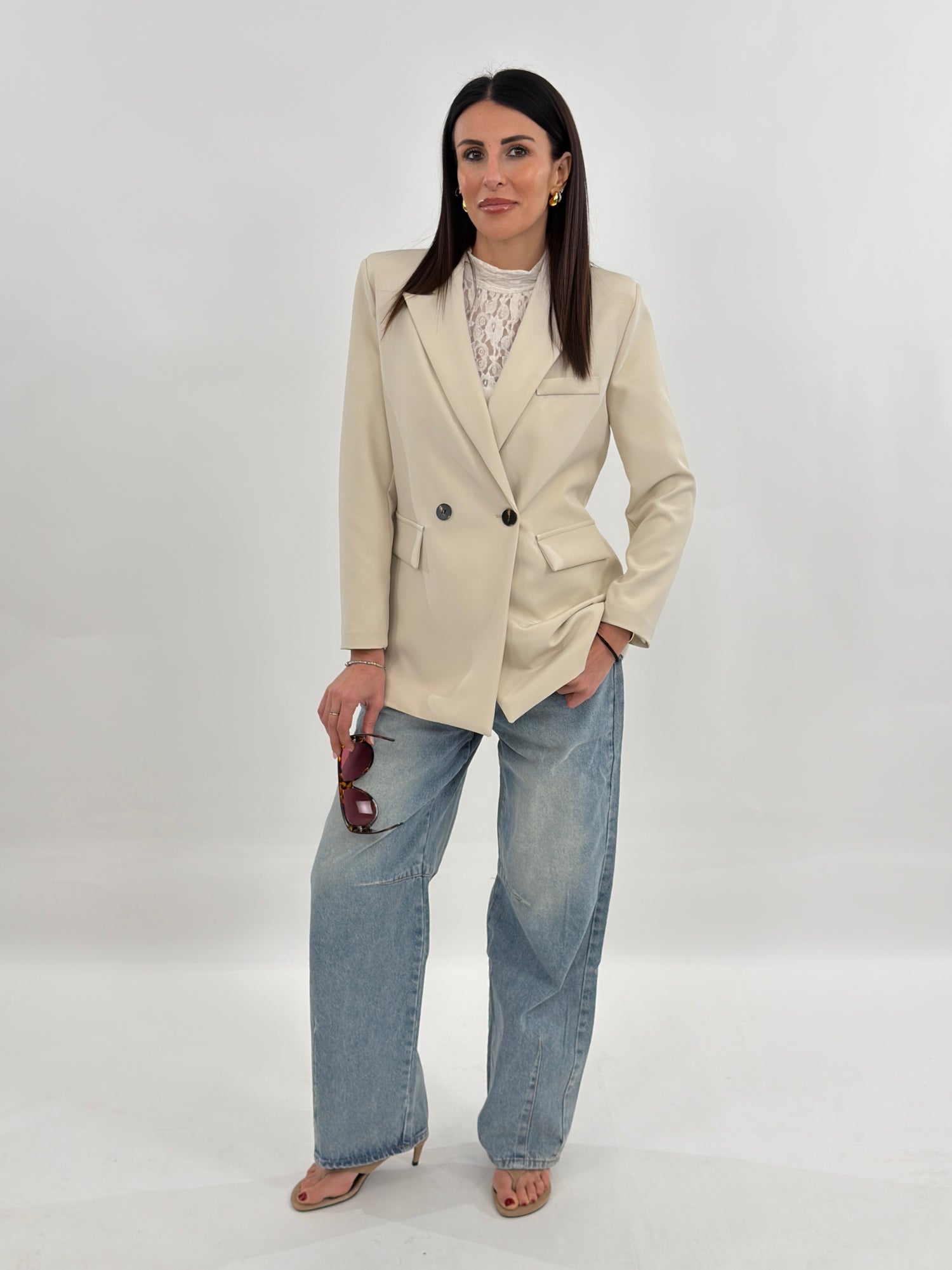Giacca - Chelsea Doppio Petto beige chiaro