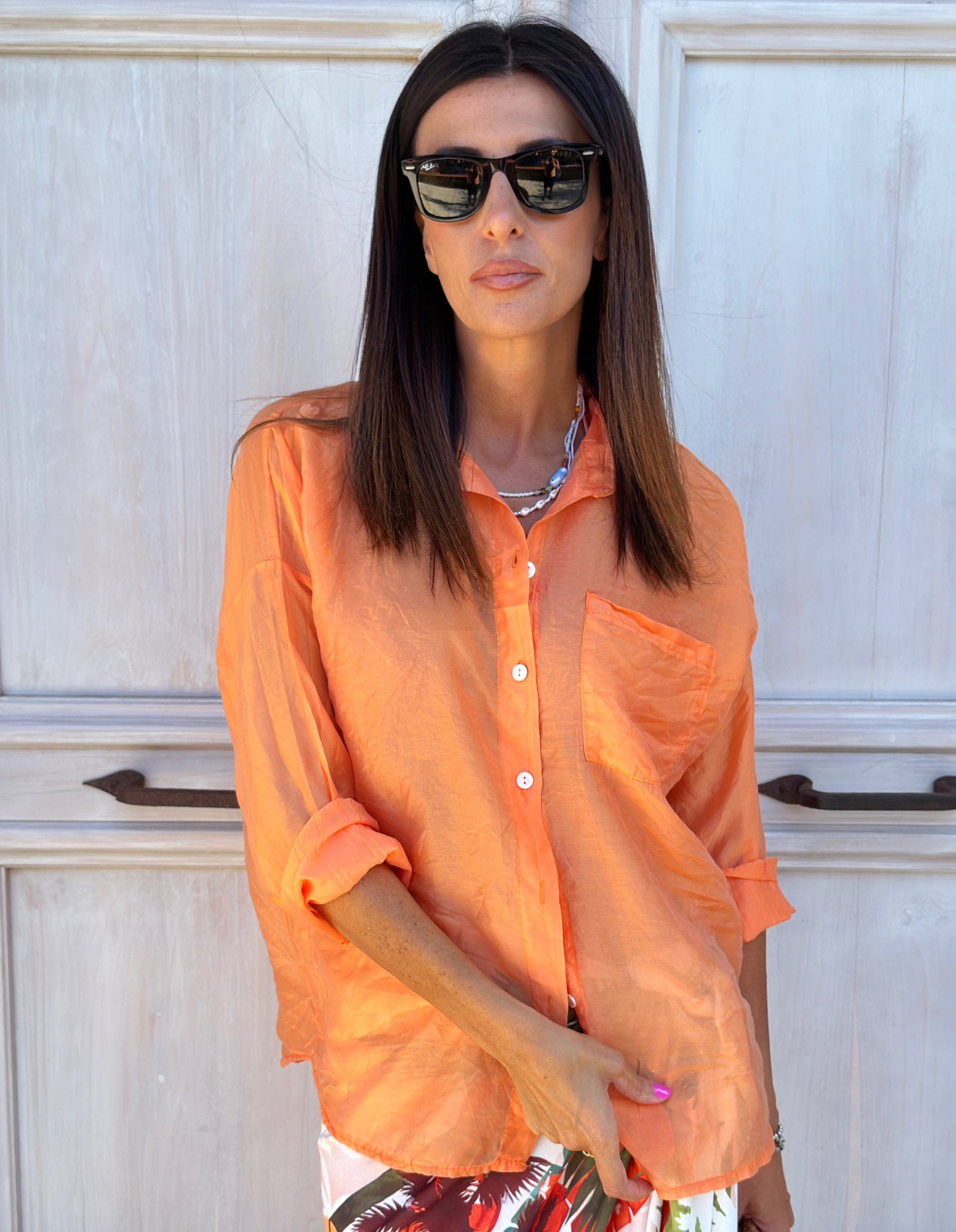 Camicia - Tulum Arancio