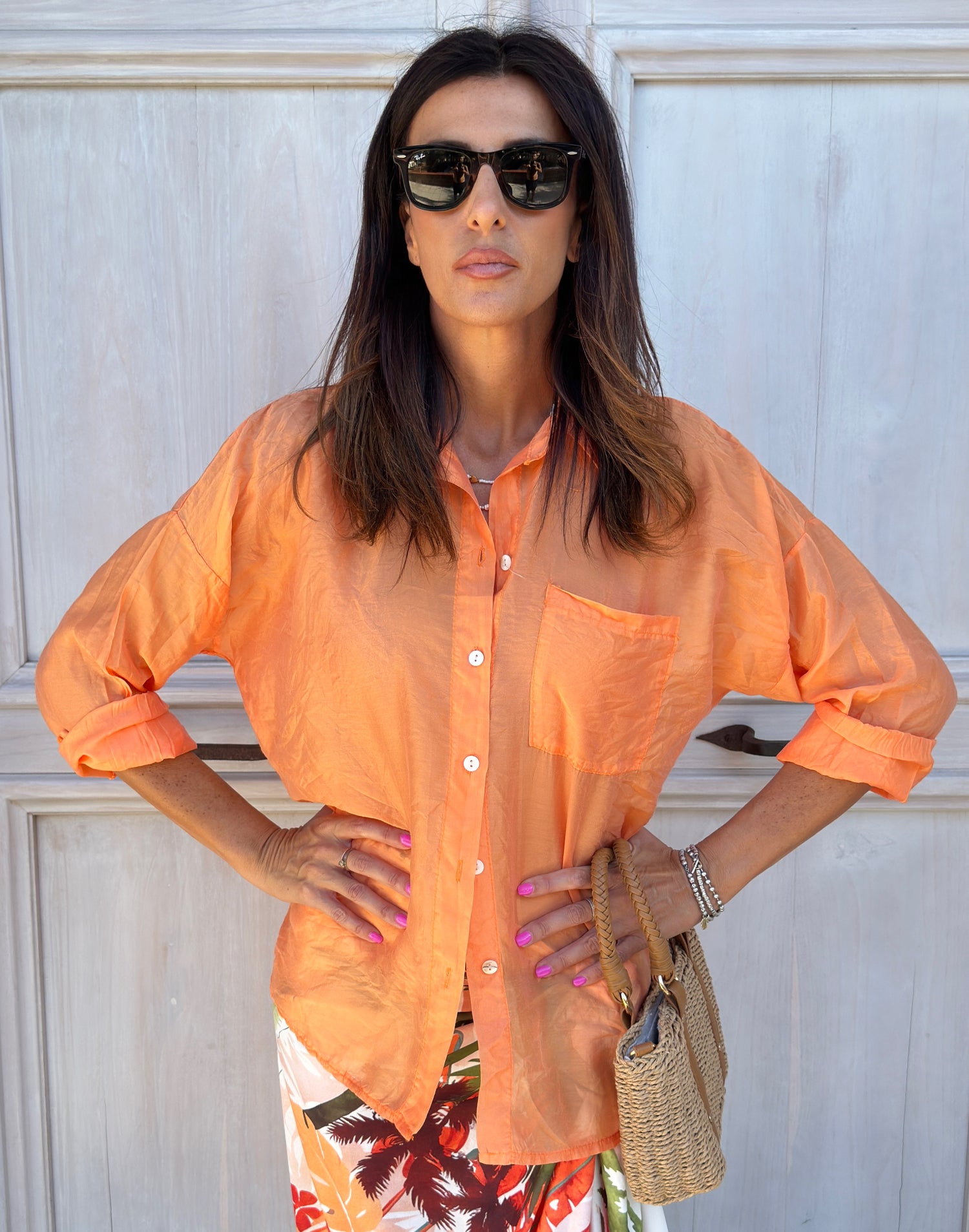 Camicia - Tulum Arancio