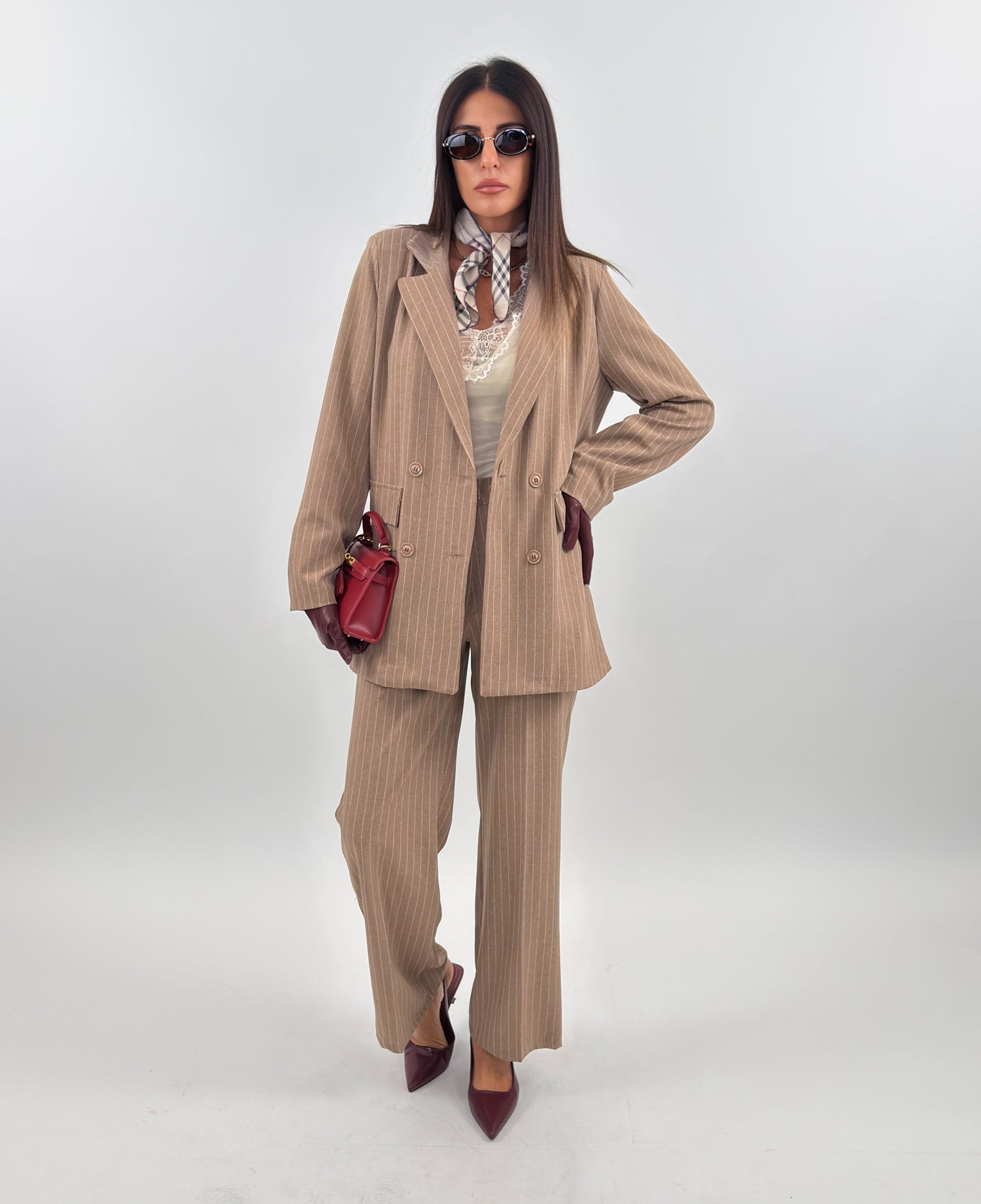 Tailleur - Fernanda Gessato Tortora