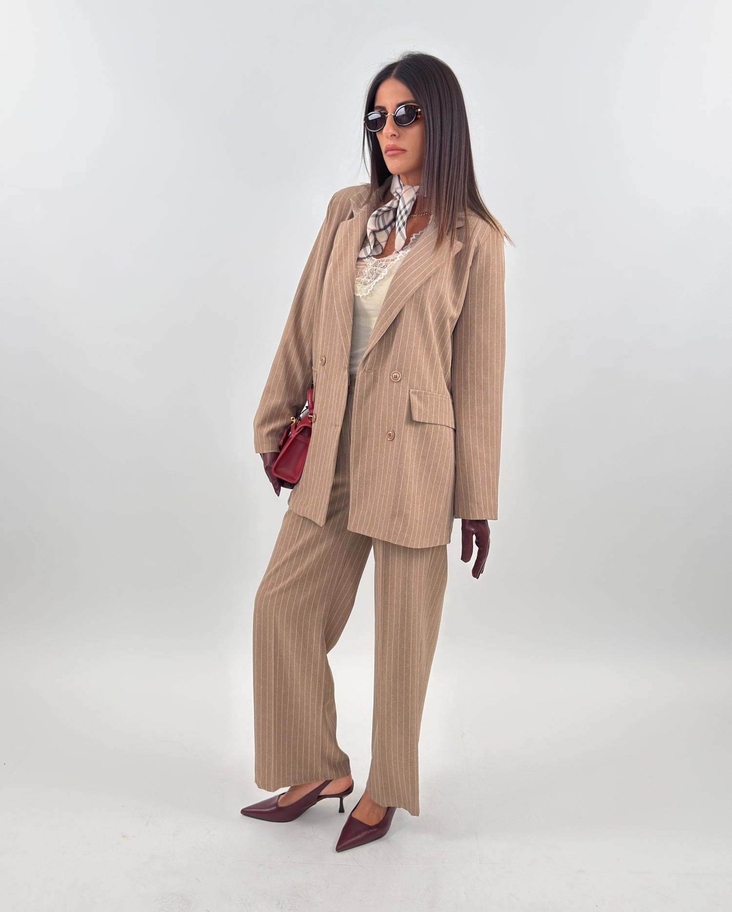 Tailleur - Fernanda Gessato Tortora