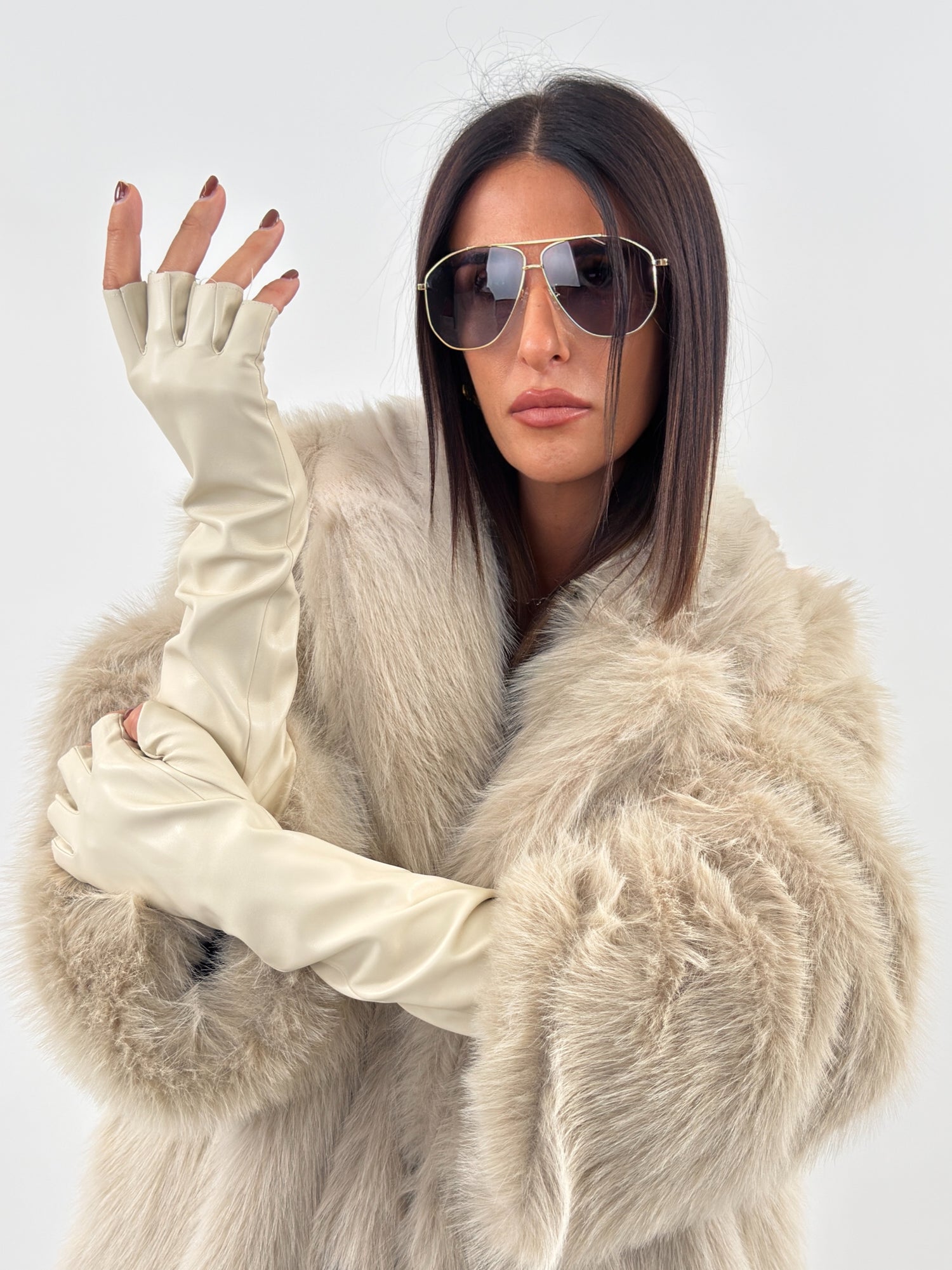Guanto - Mitena Beige