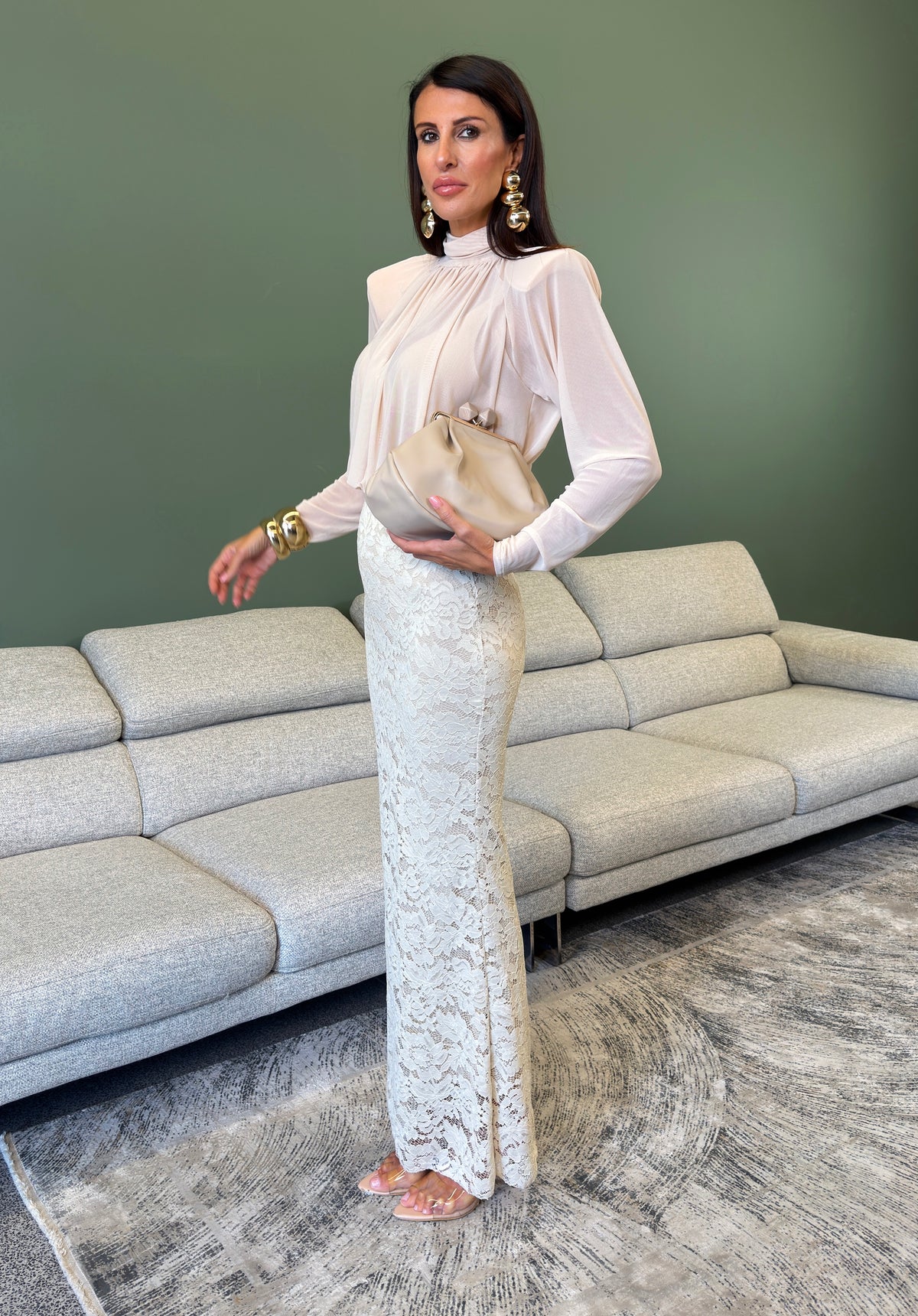 Gonna - Thea Beige Chiaro