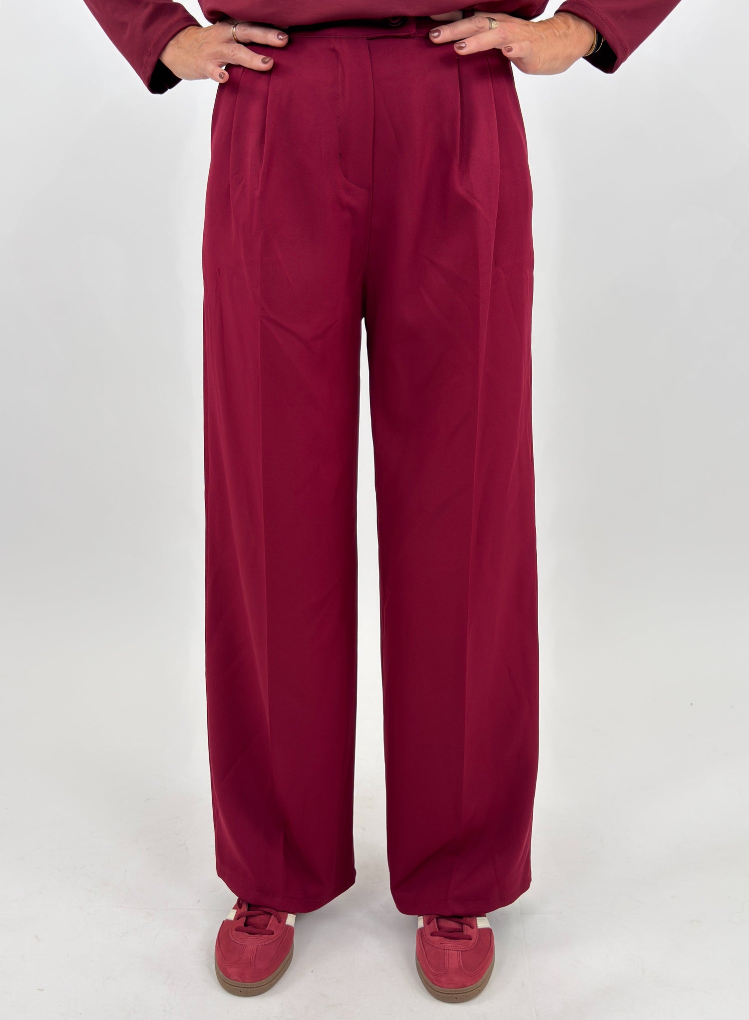 Pantalone - Semplice Bordeaux