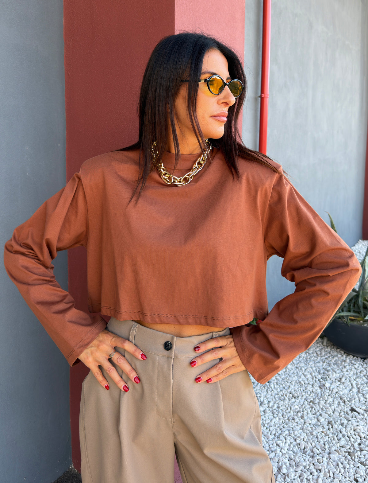 Maglia - Asia Mattone