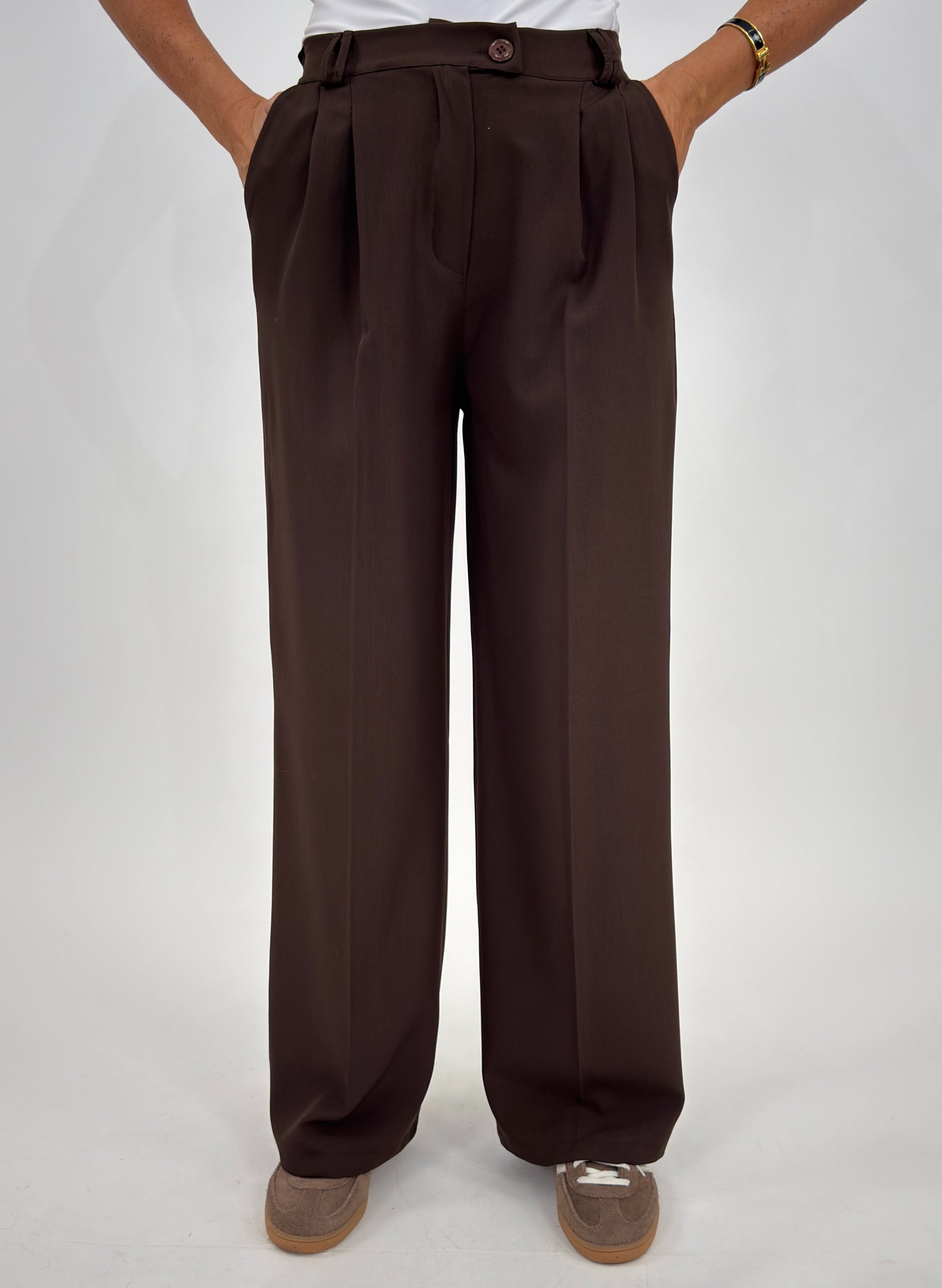 Pantalone - Semplice Marrone