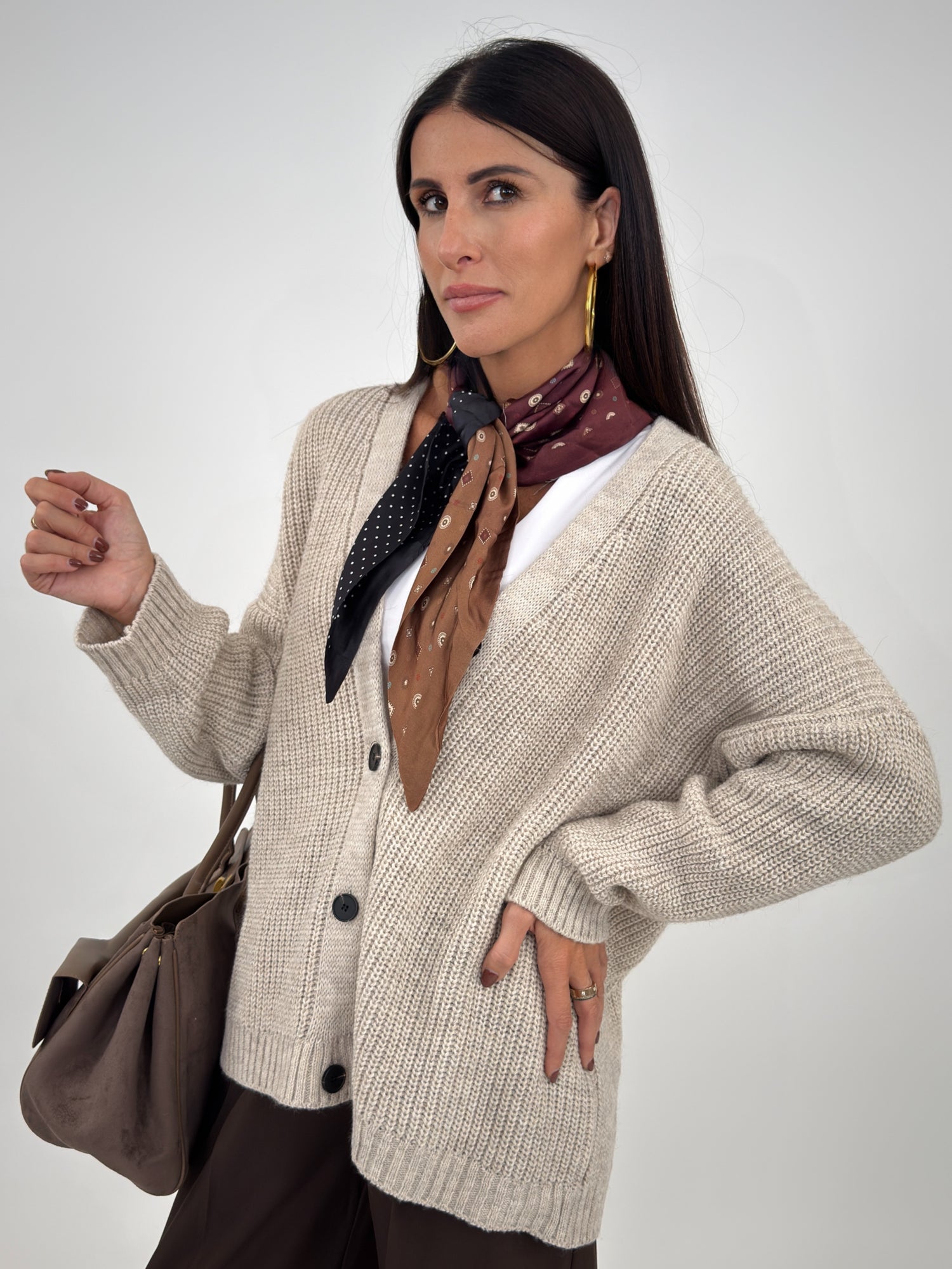 Cardigan - Denise Beige