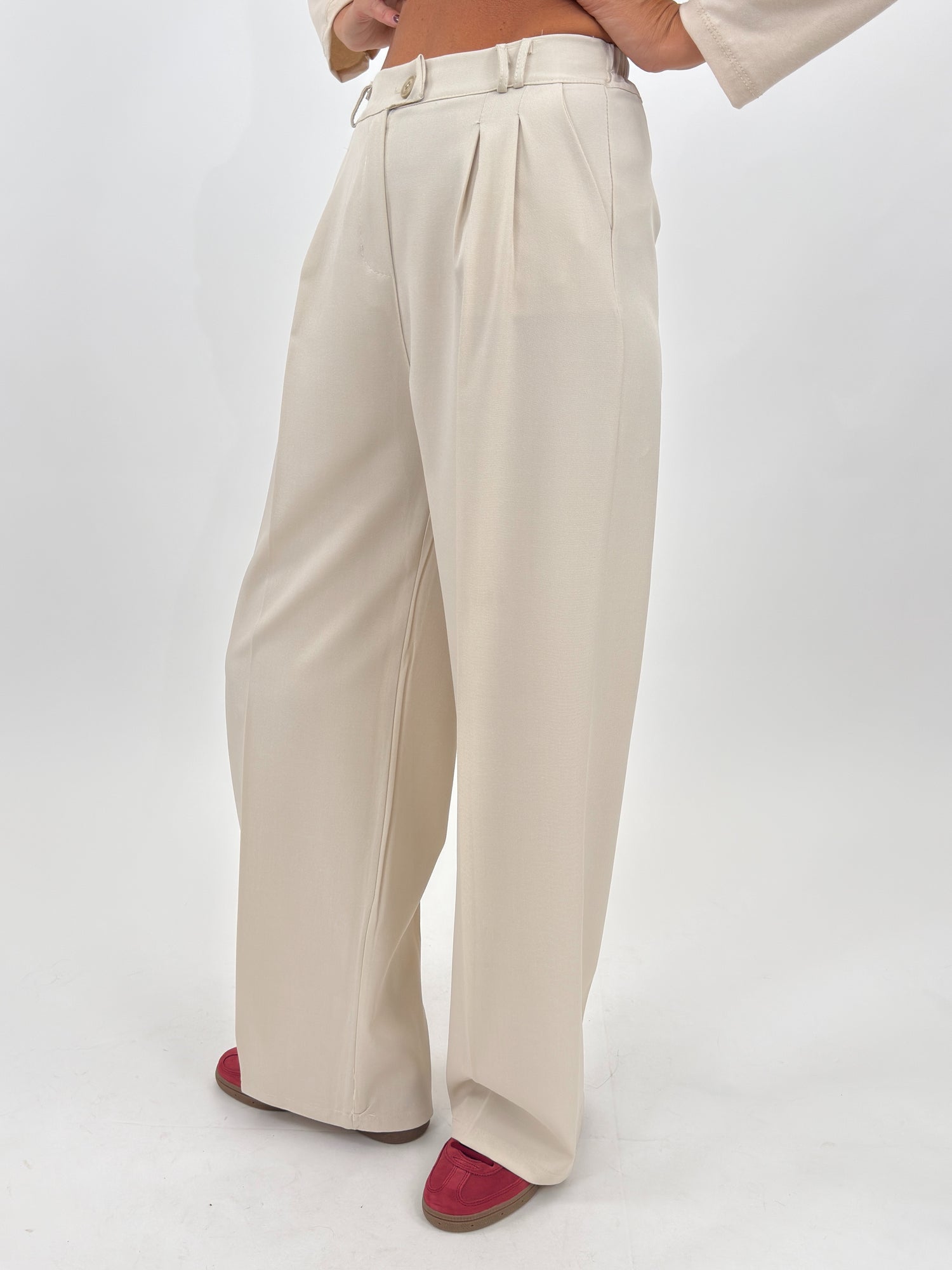 Pantalone - Semplice Beige