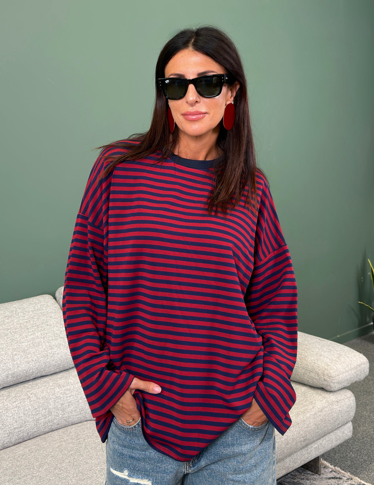 Maglia - Stripes Blu