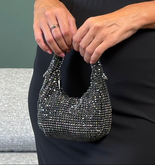 Borsa - Small Diamond Nero