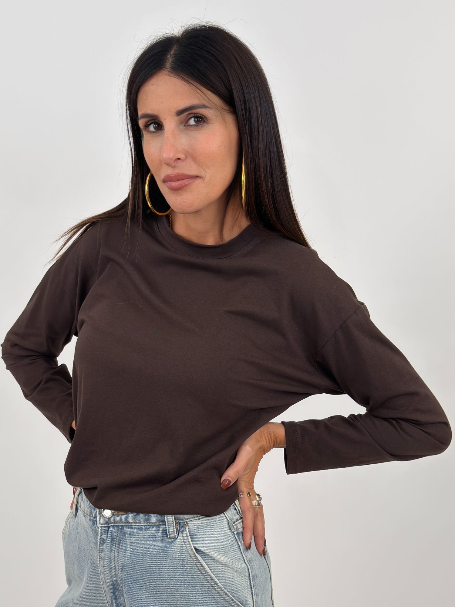 Maglia - Cotton Candy Marrone