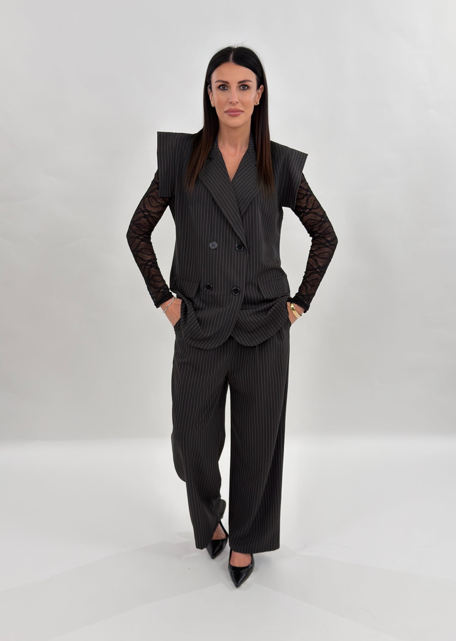 Cordset - Empire Gessato Nero