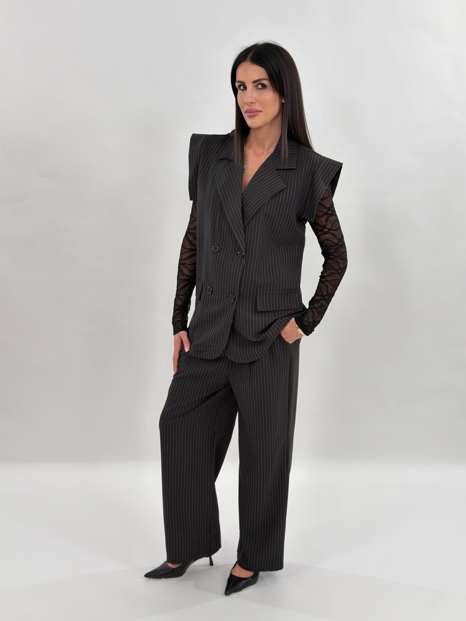 Cordset - Empire Gessato Nero