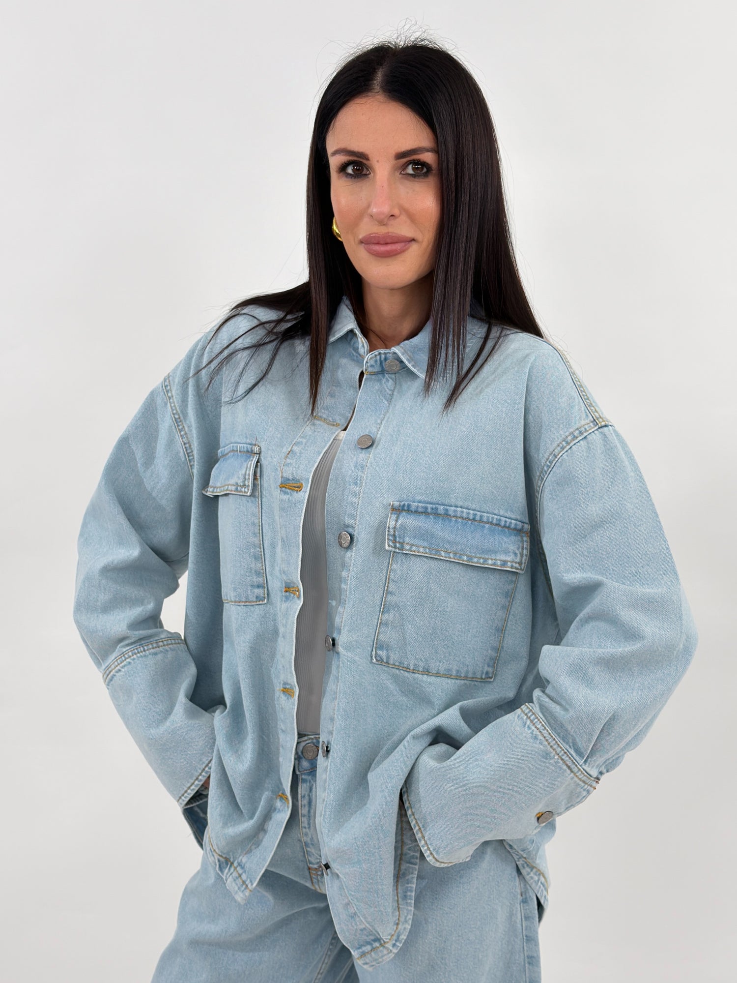 Camicia - West Denim Chiaro