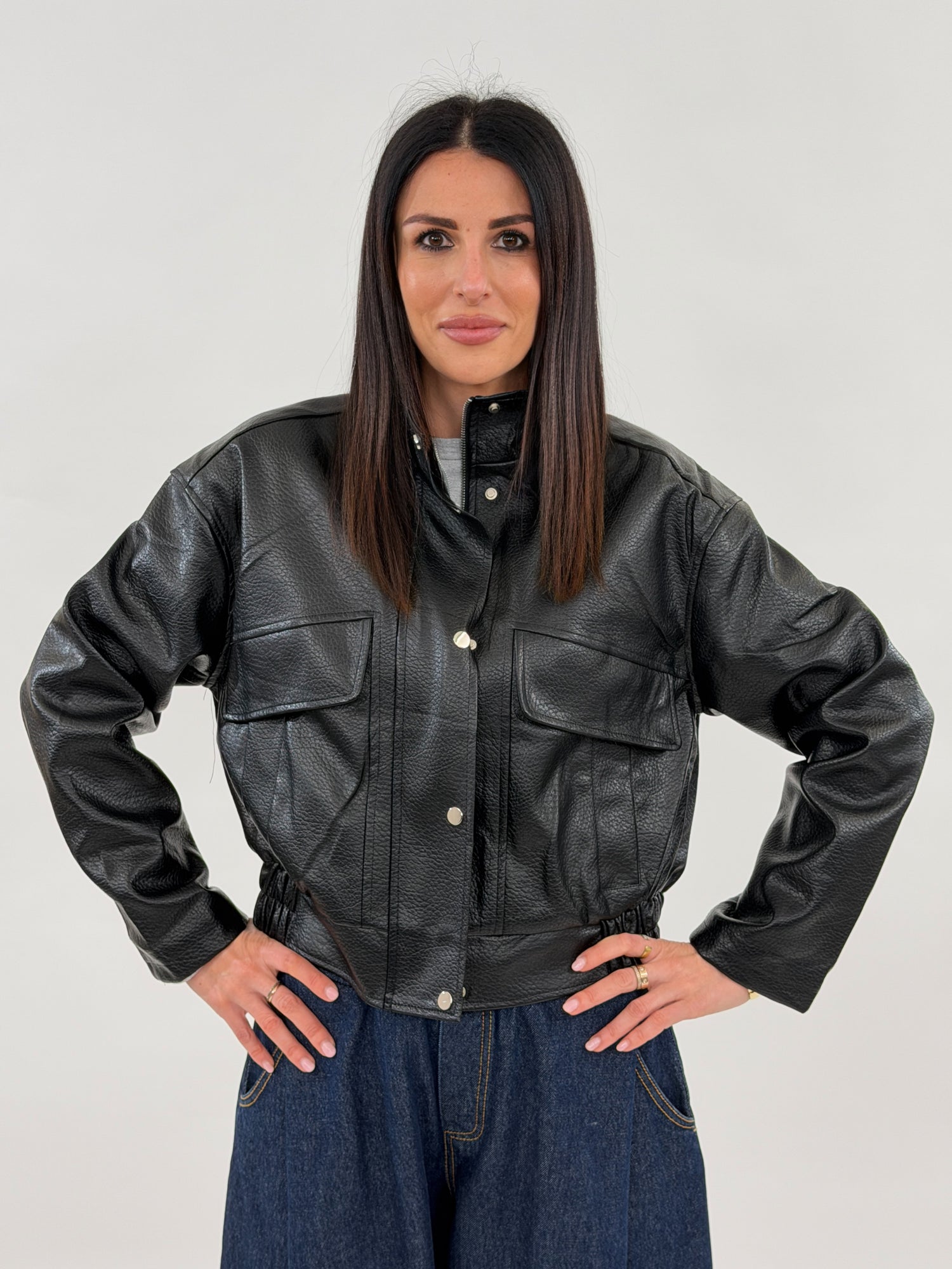 Giubbotto - Margot Nero