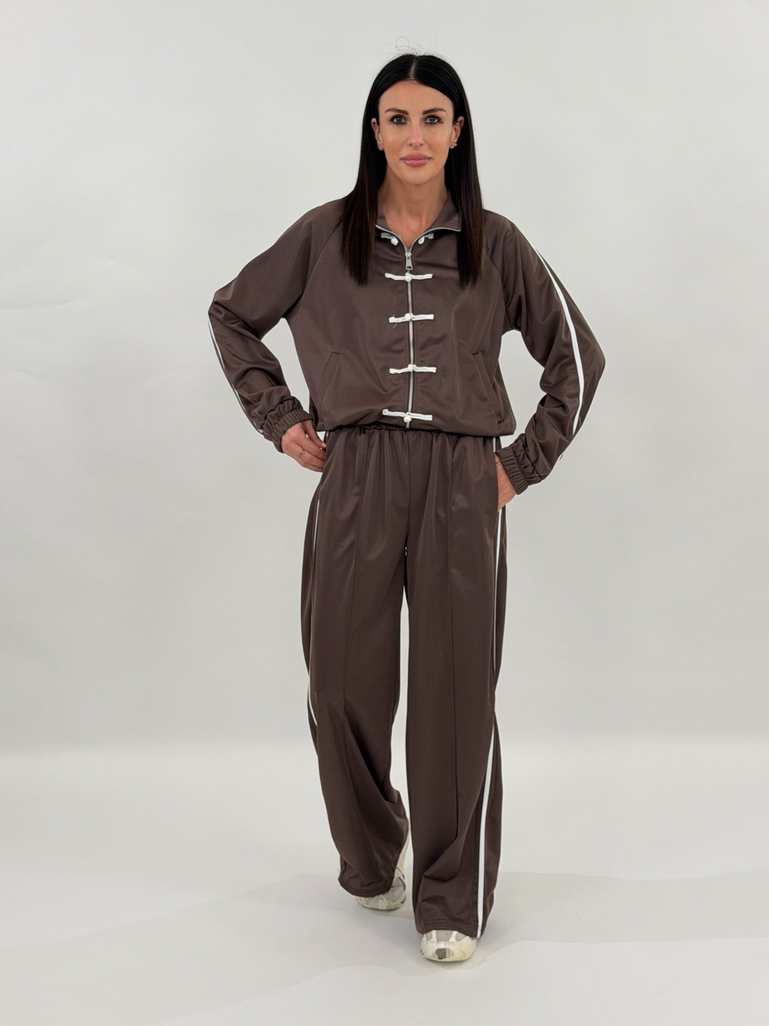 Cordset - Chinese Track Top Marrone