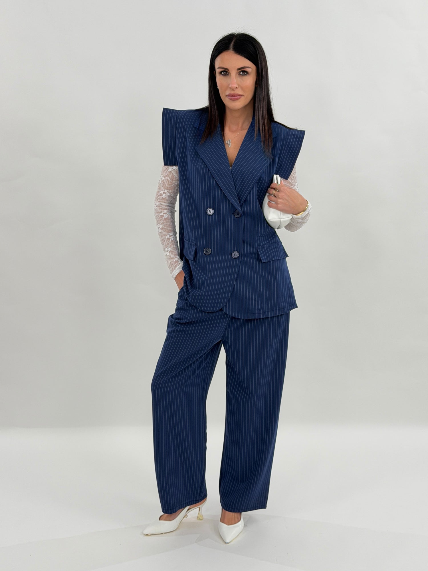 Cordset - Empire Gessato Blu