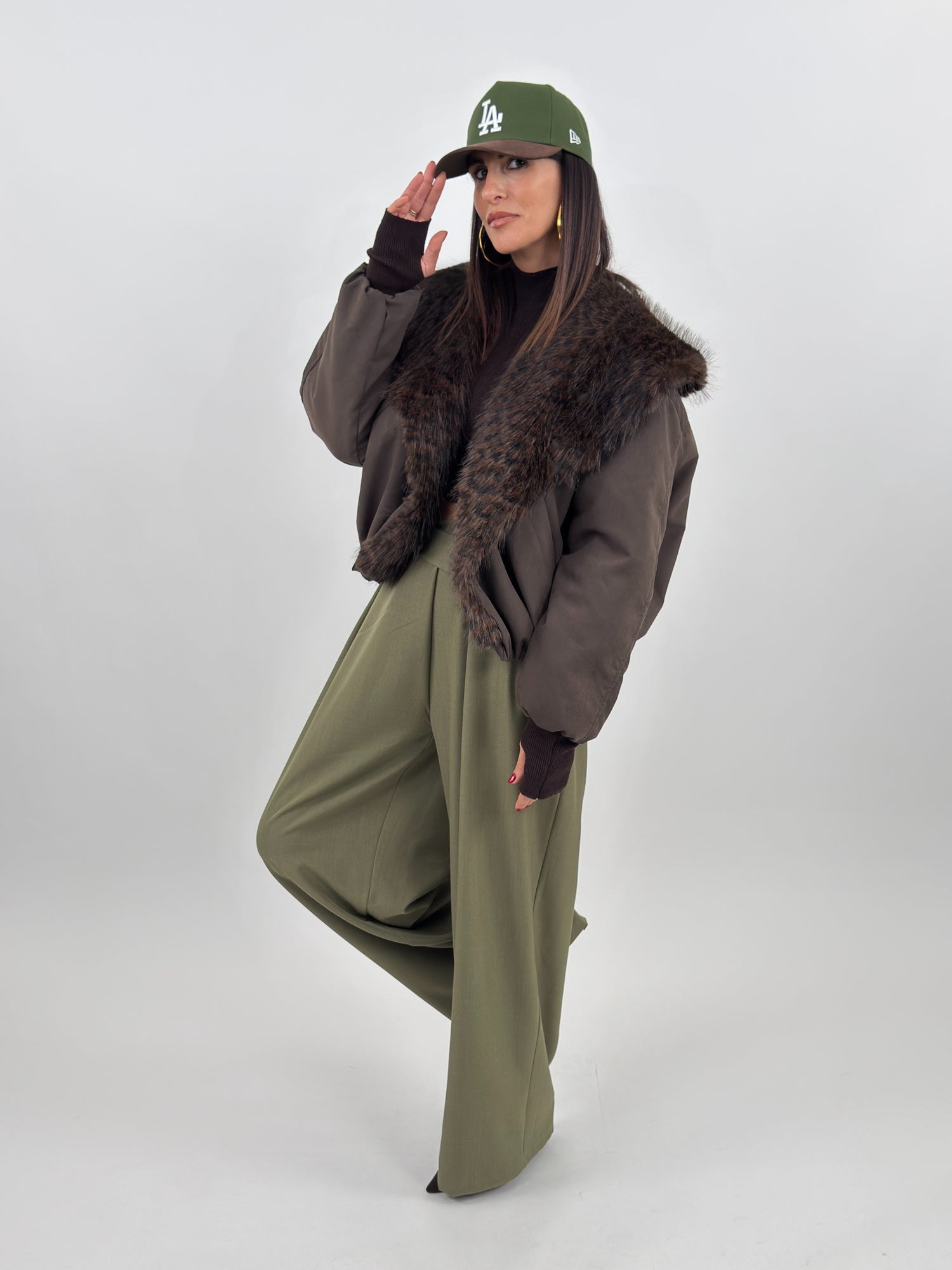 Giubbotto - Kristel Marrone